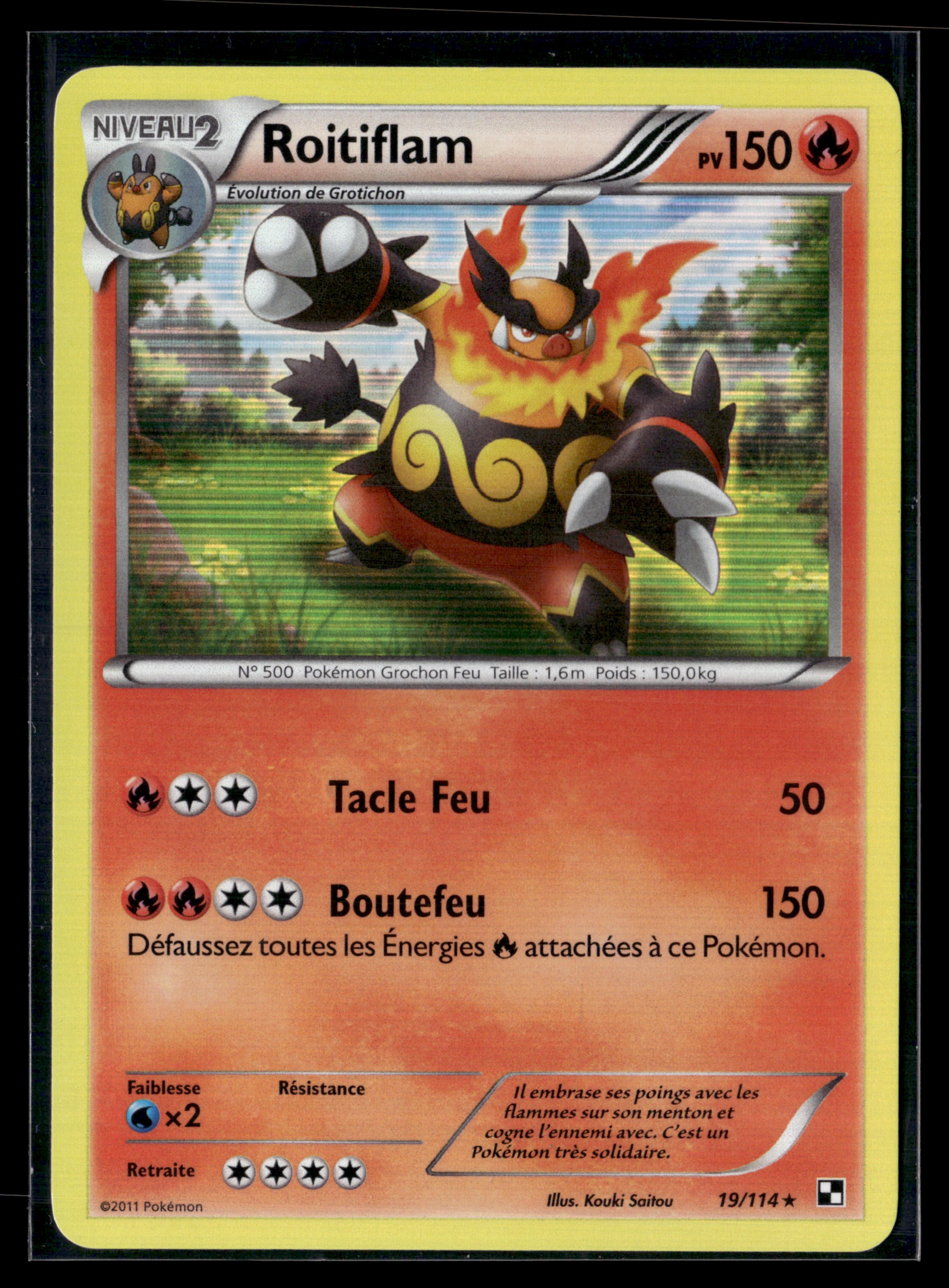 Roitiflam 19/114 – Noir et Blanc - NM