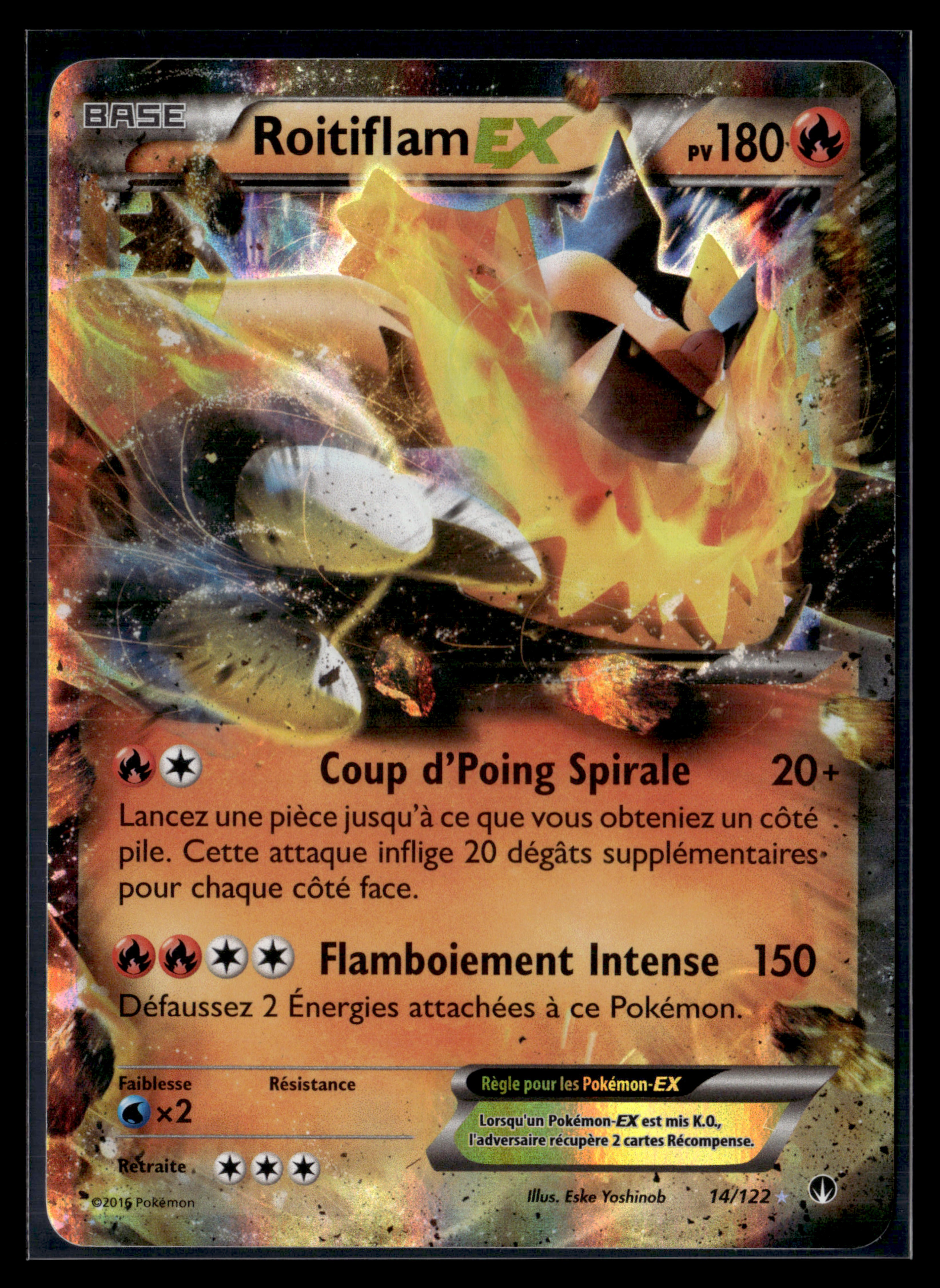 Roitiflam EX 14/122 - Rupture Turbo- NM