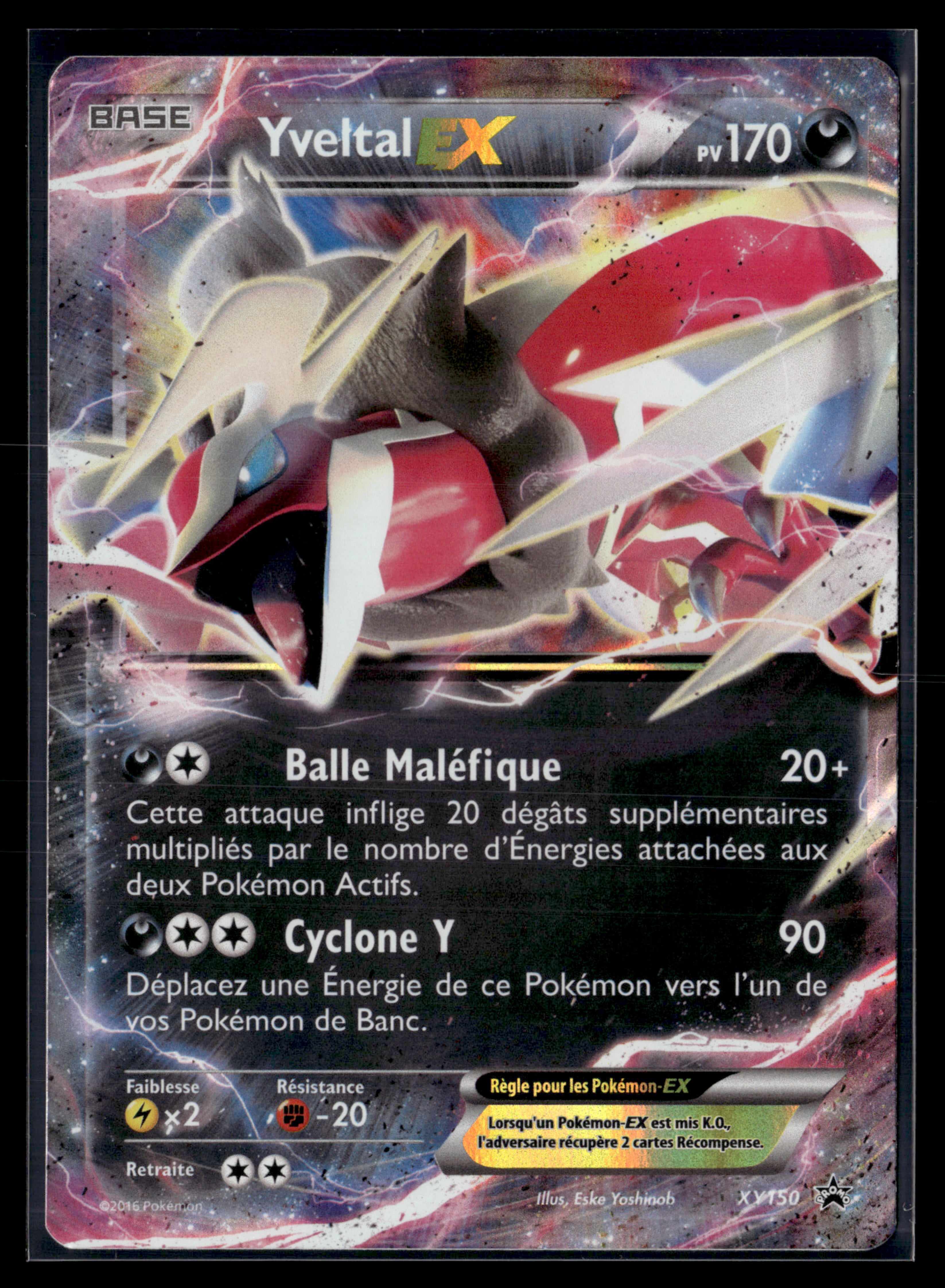 Yveltal EX XY150 - Promo- NM