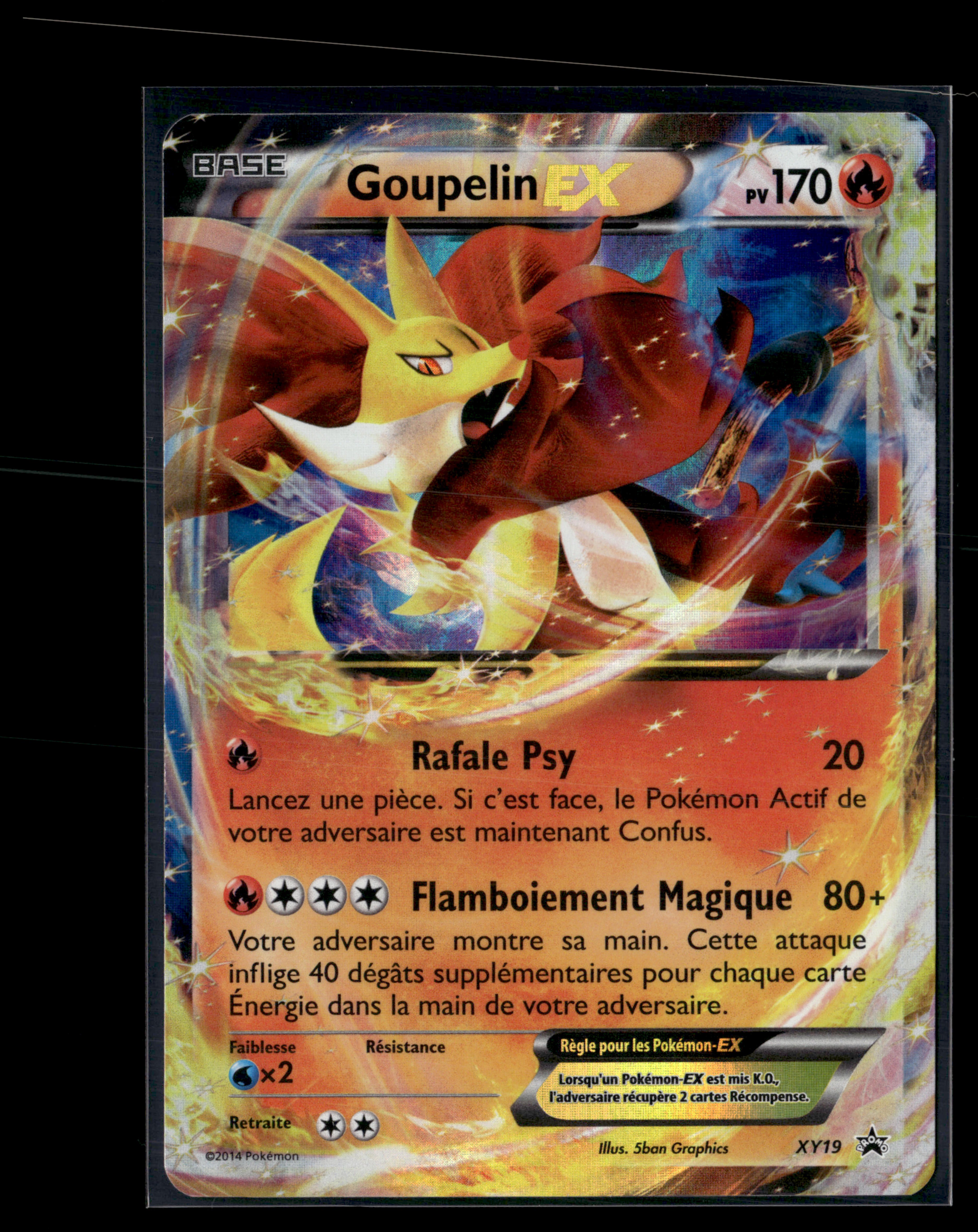 Goupelin EX XY19 Promo black star – EXC+