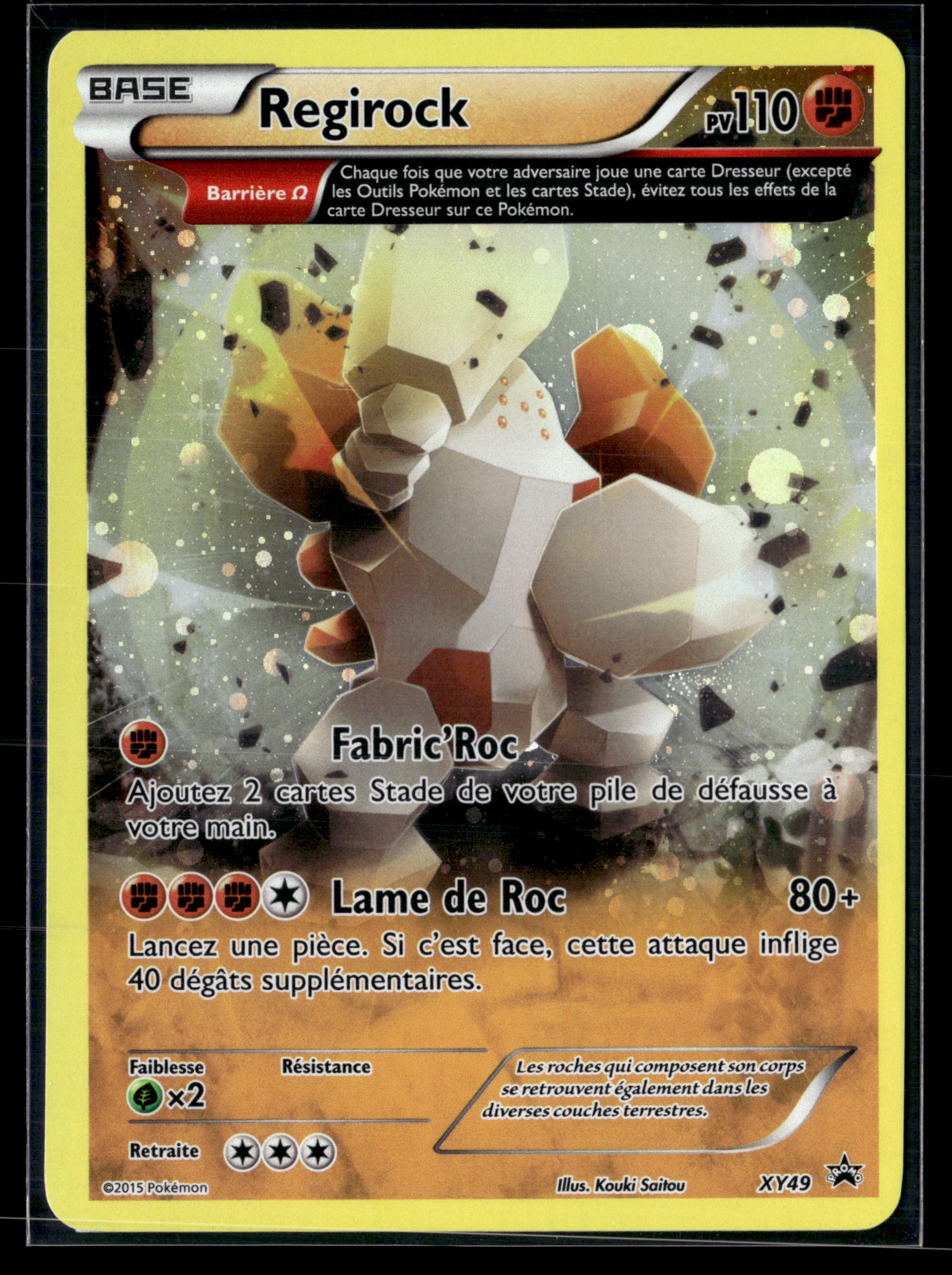 Regirock XY49 - Promo XY - NM