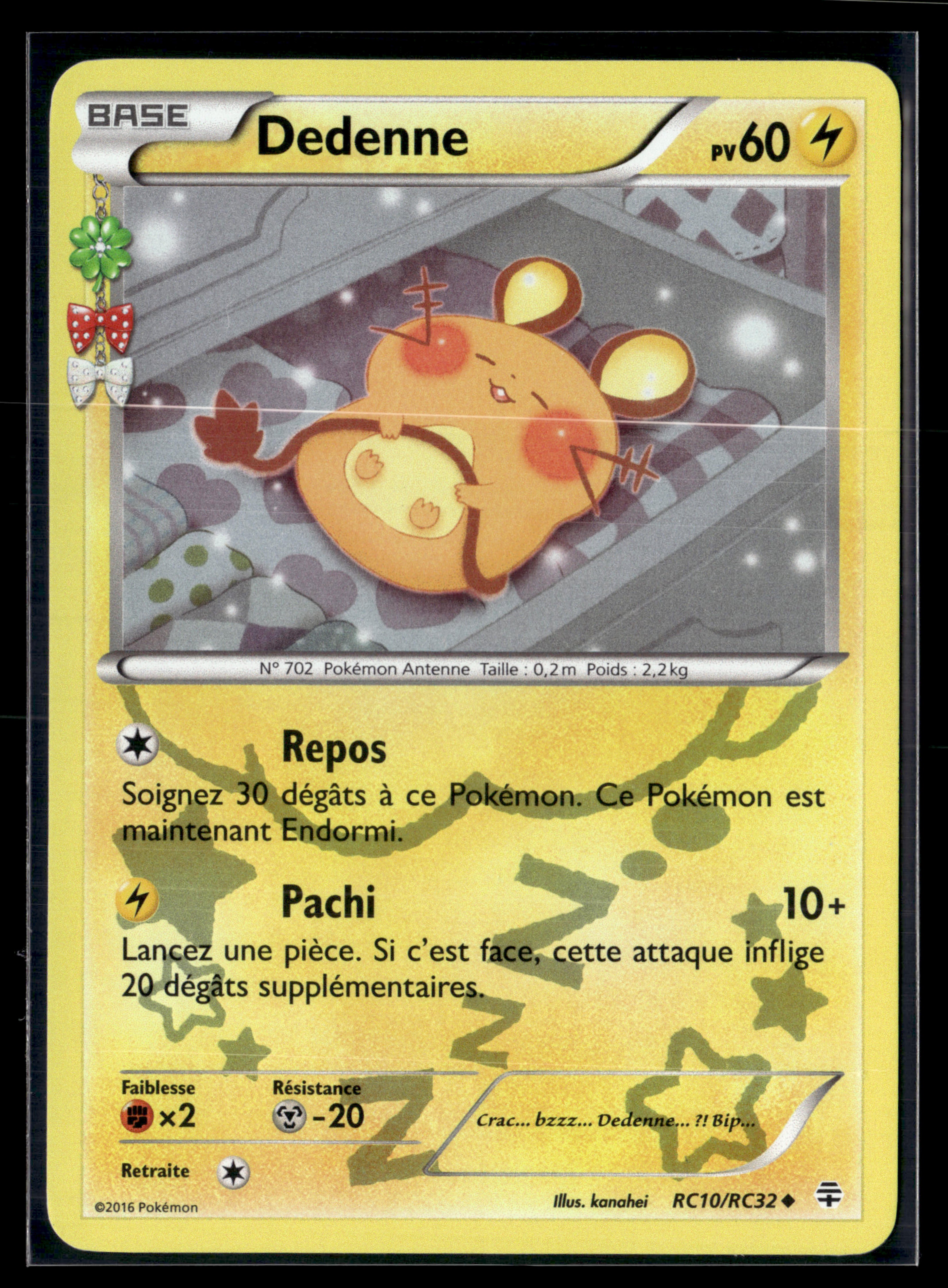 Dedenne rc10/rc32 Générations – NM