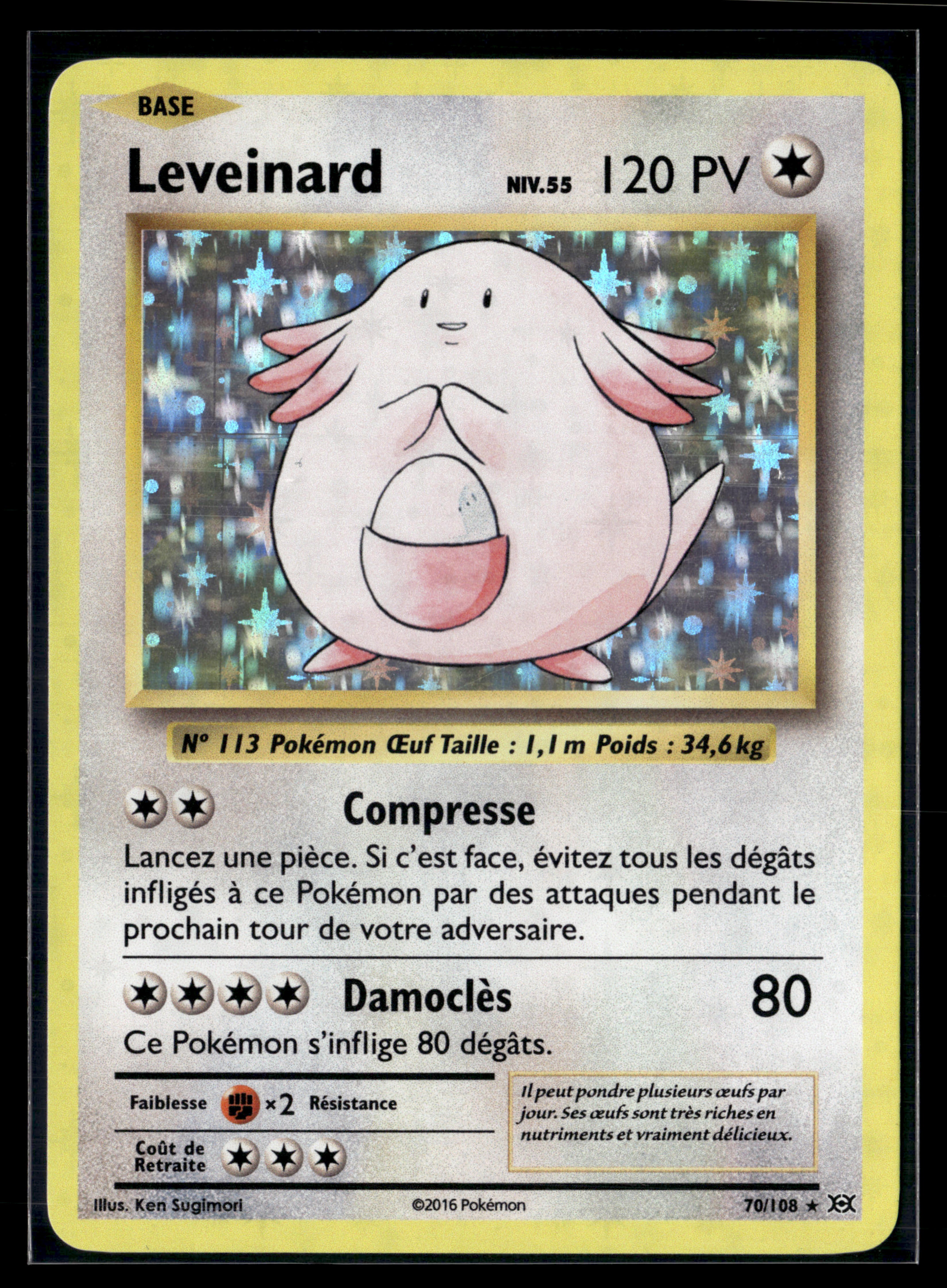 Leveinard 70/108 XY évolutions – NM