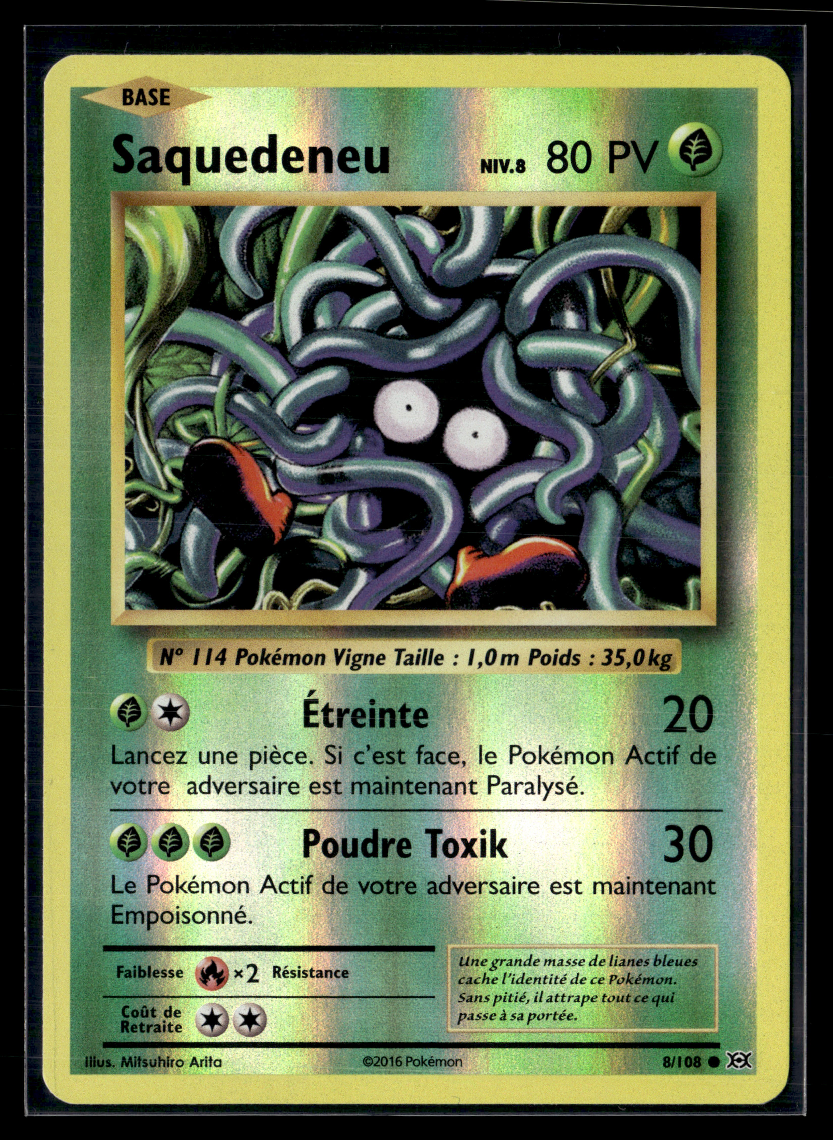 Saquedeneu 8/108 XY évolutions – NM