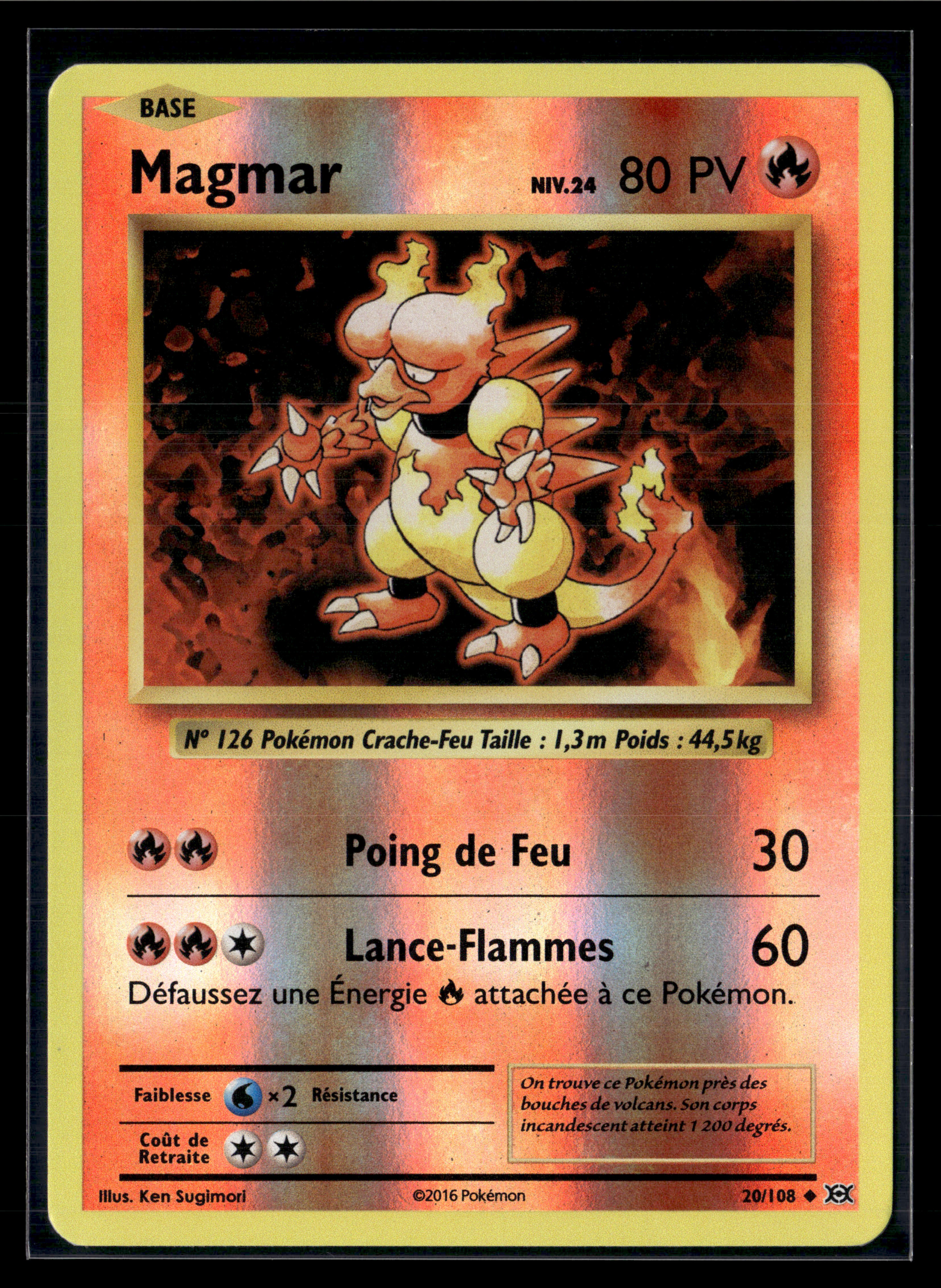Magmar 20/108 XY évolutions- NM