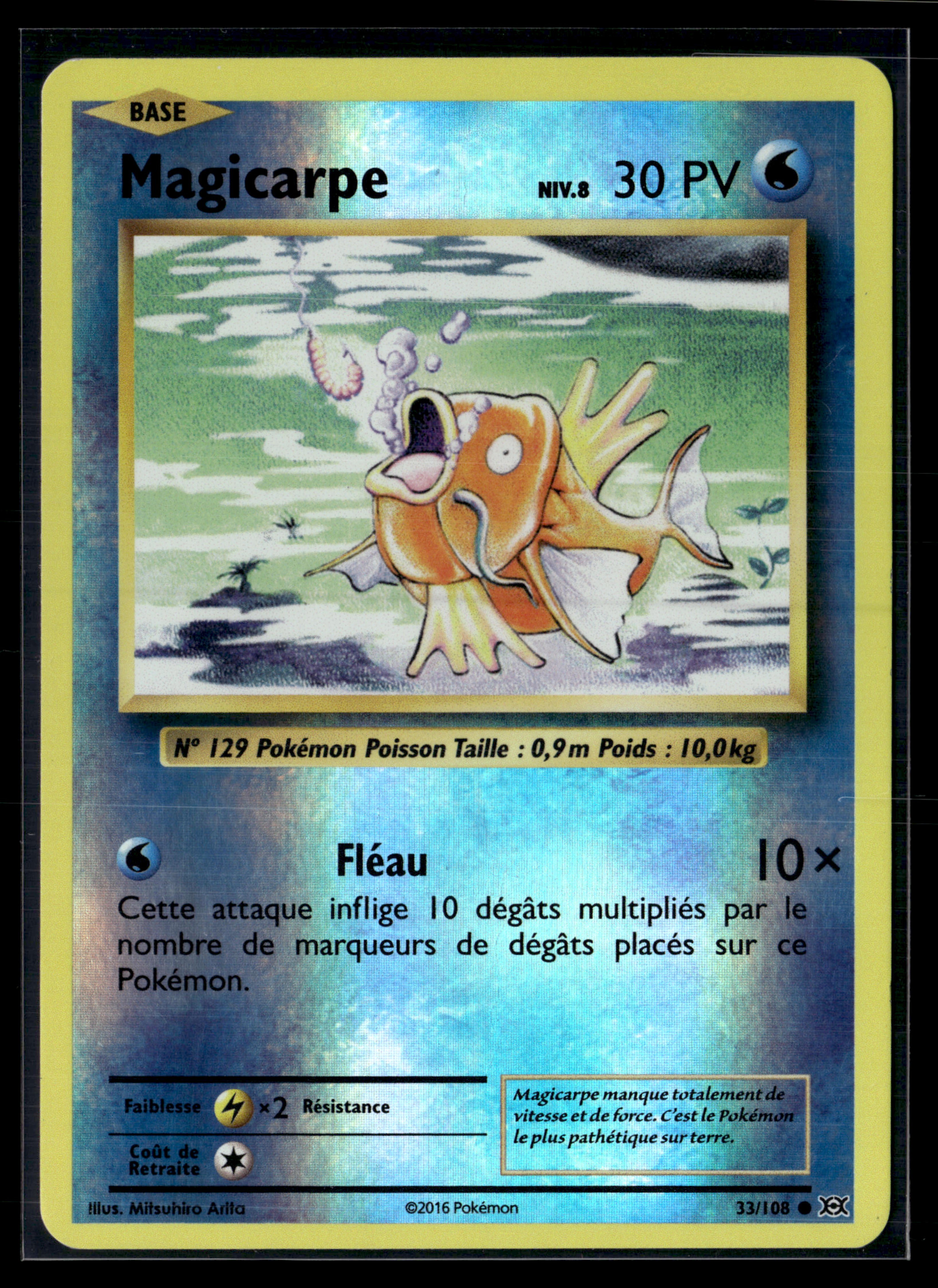 Magicarpe 33/108 XY évolutions- EXC+