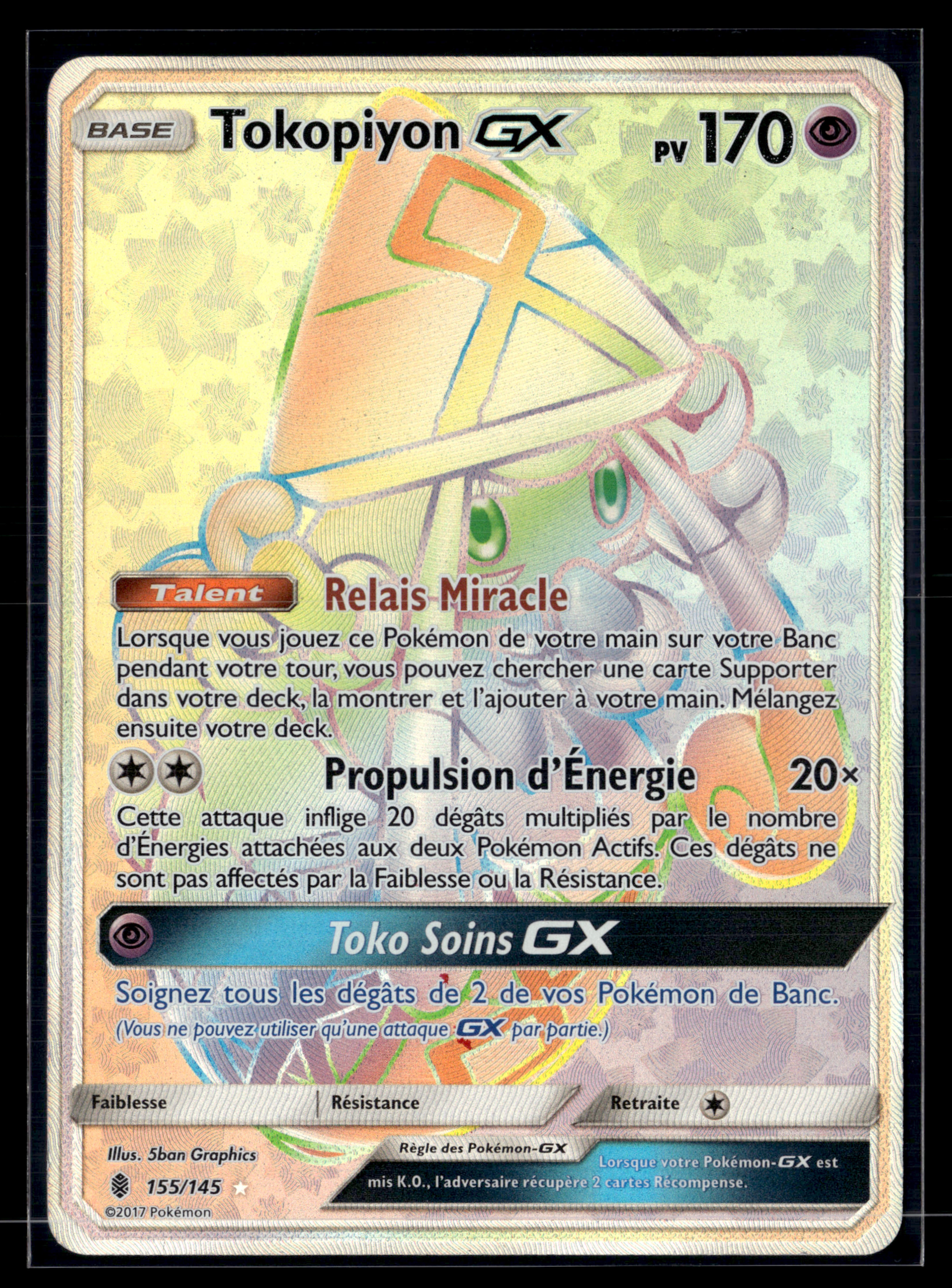 Tokopiyon GX 155/145 – Gardiens Ascendants - NM