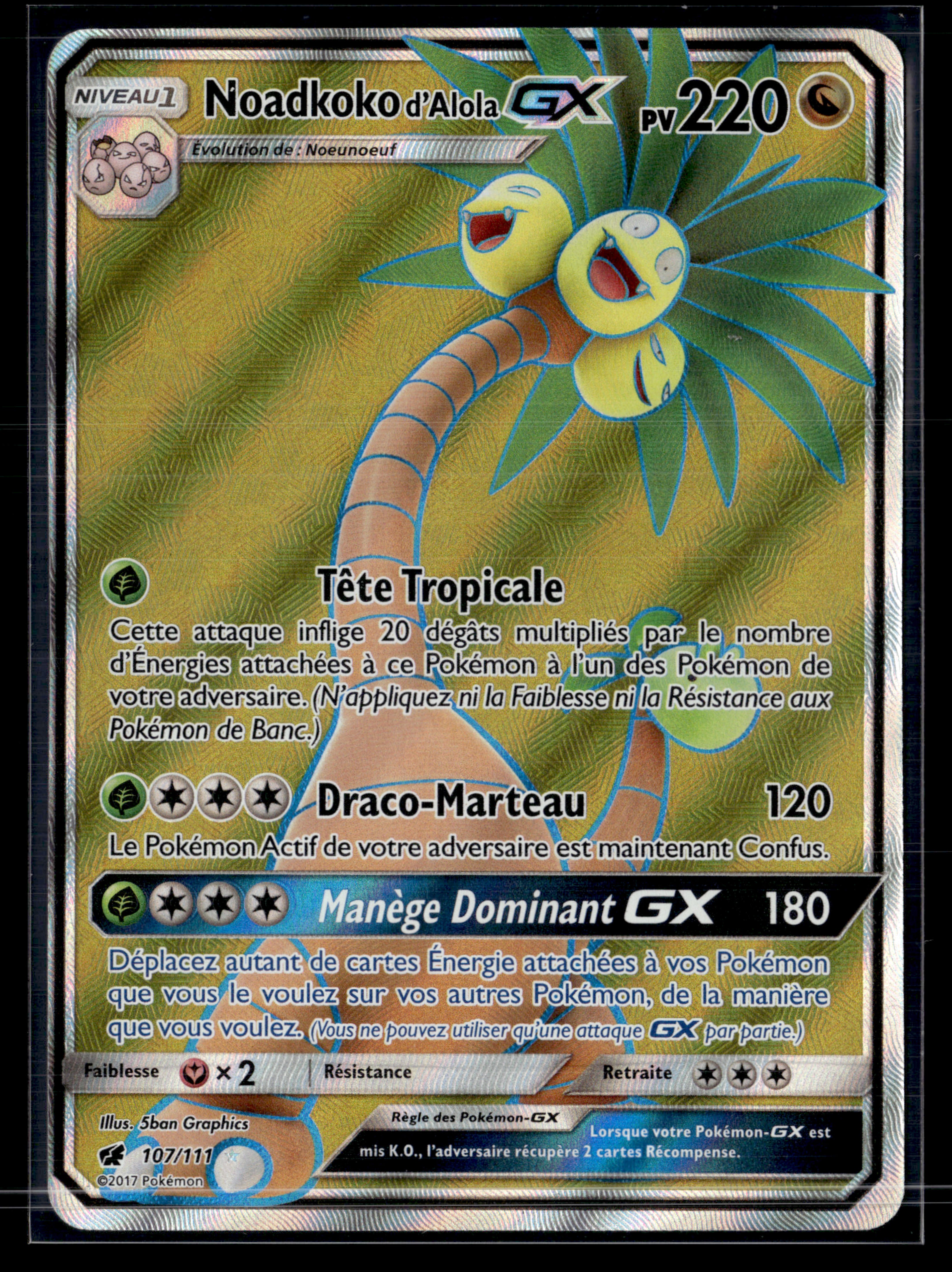Noadkoko GX 107/111 Invasion Carmin – MINT