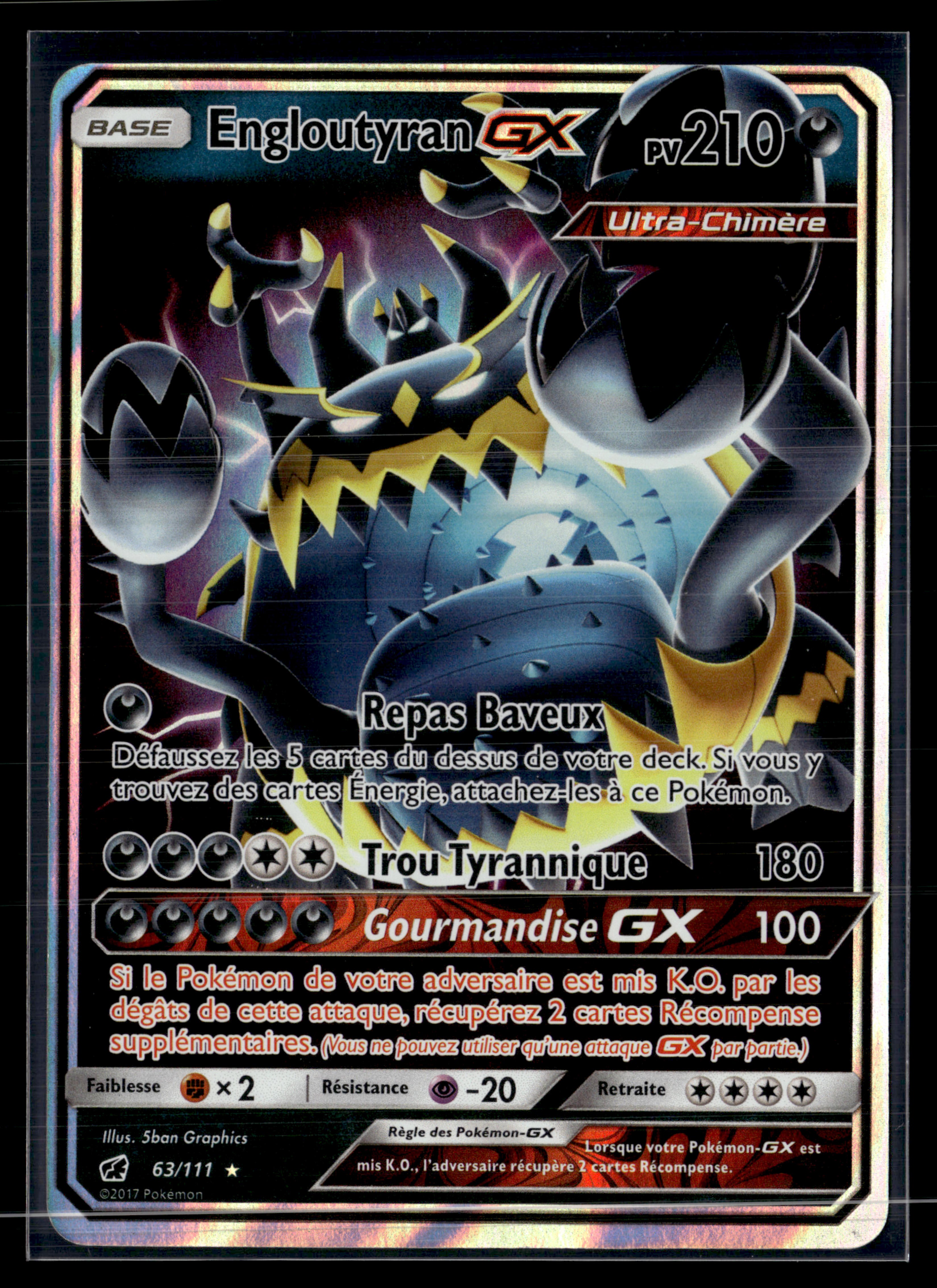 Engloutyran GX 63/111 - Invasion Carmin - EXC+
