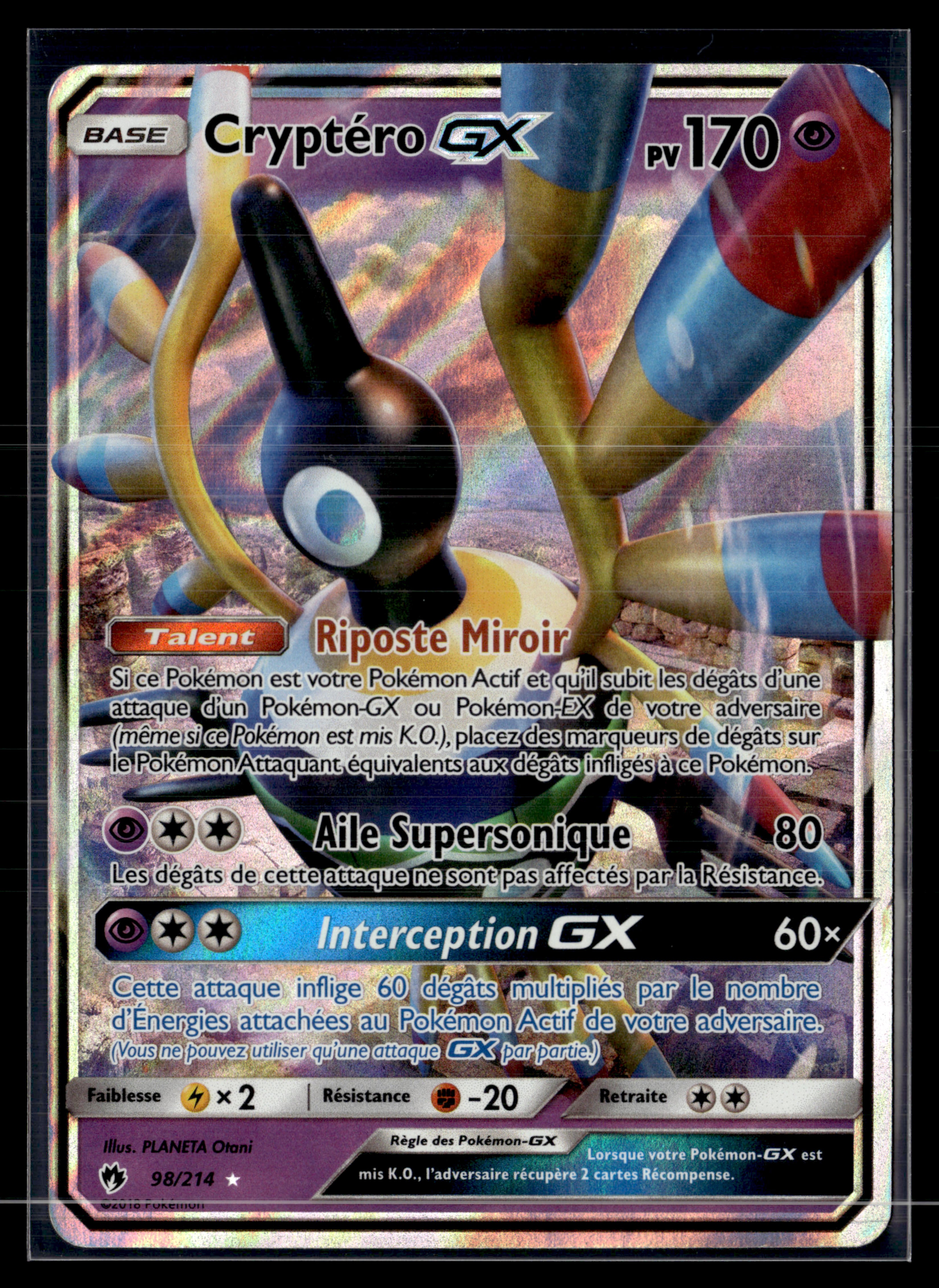 Cryptero GX 98/214 – Tonnerre Perdu - NM