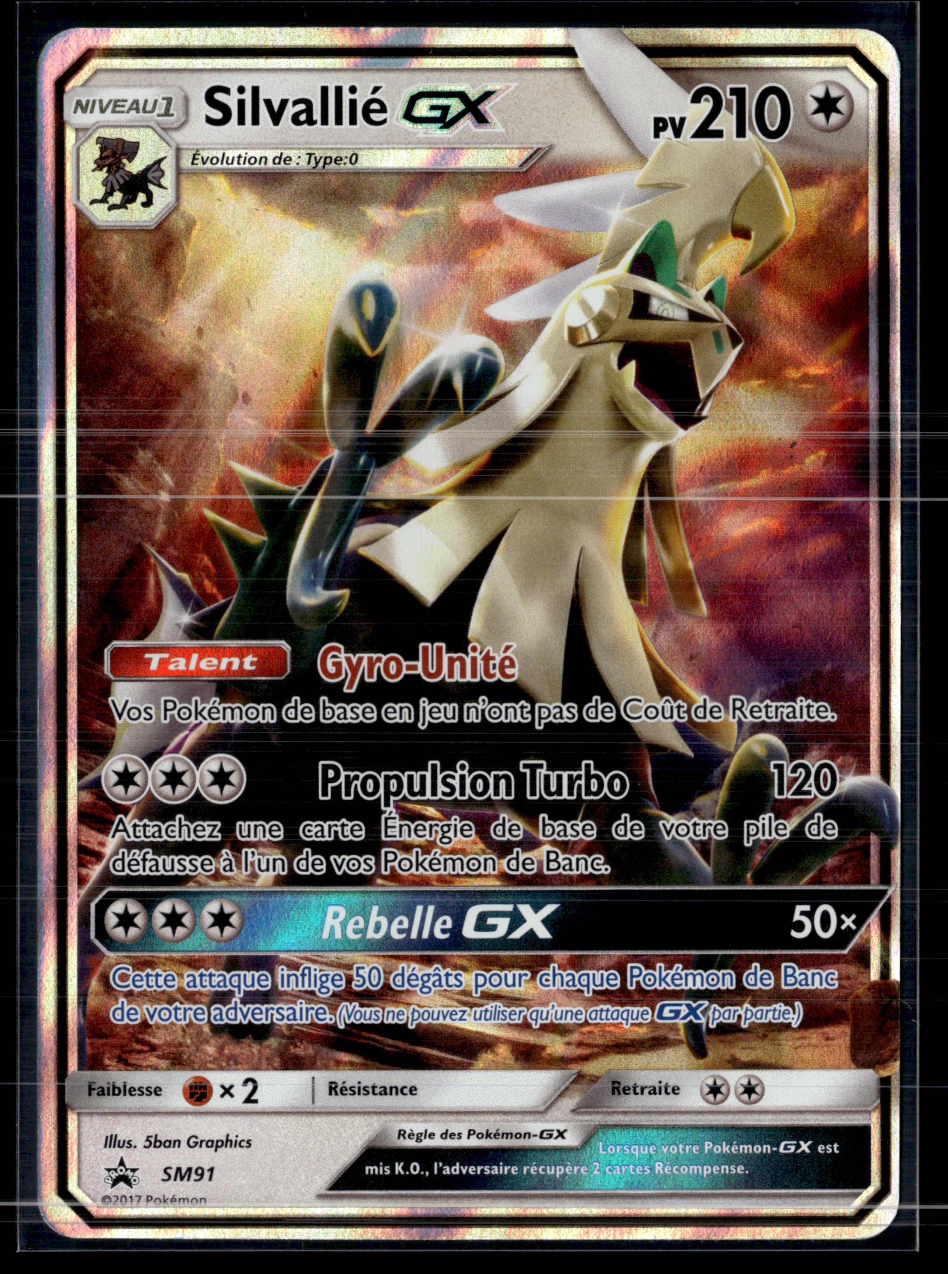 Silvallié promo Black Star sm91 – NM