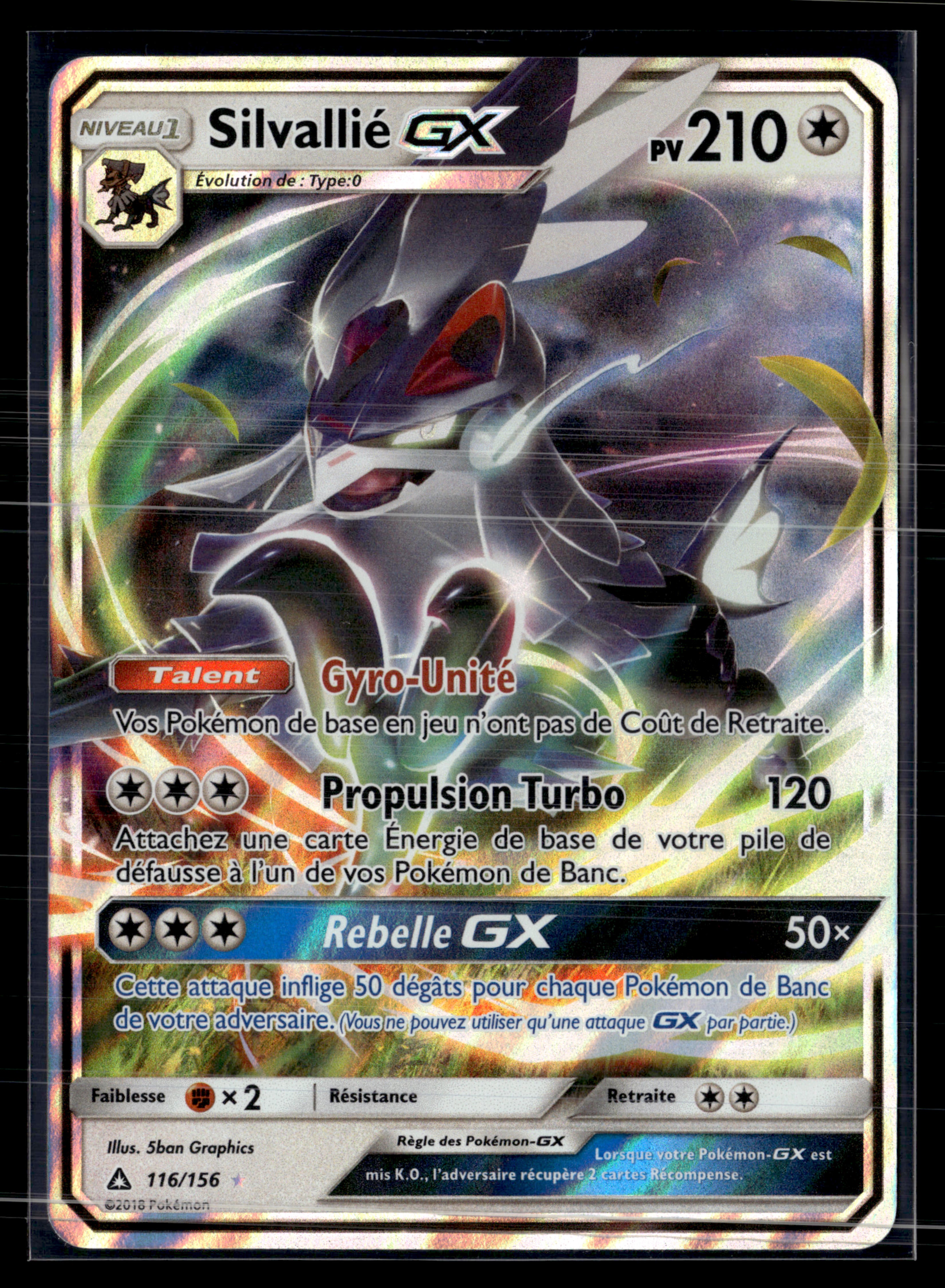 Silvallié GX 116/156 Ultra prisme NM