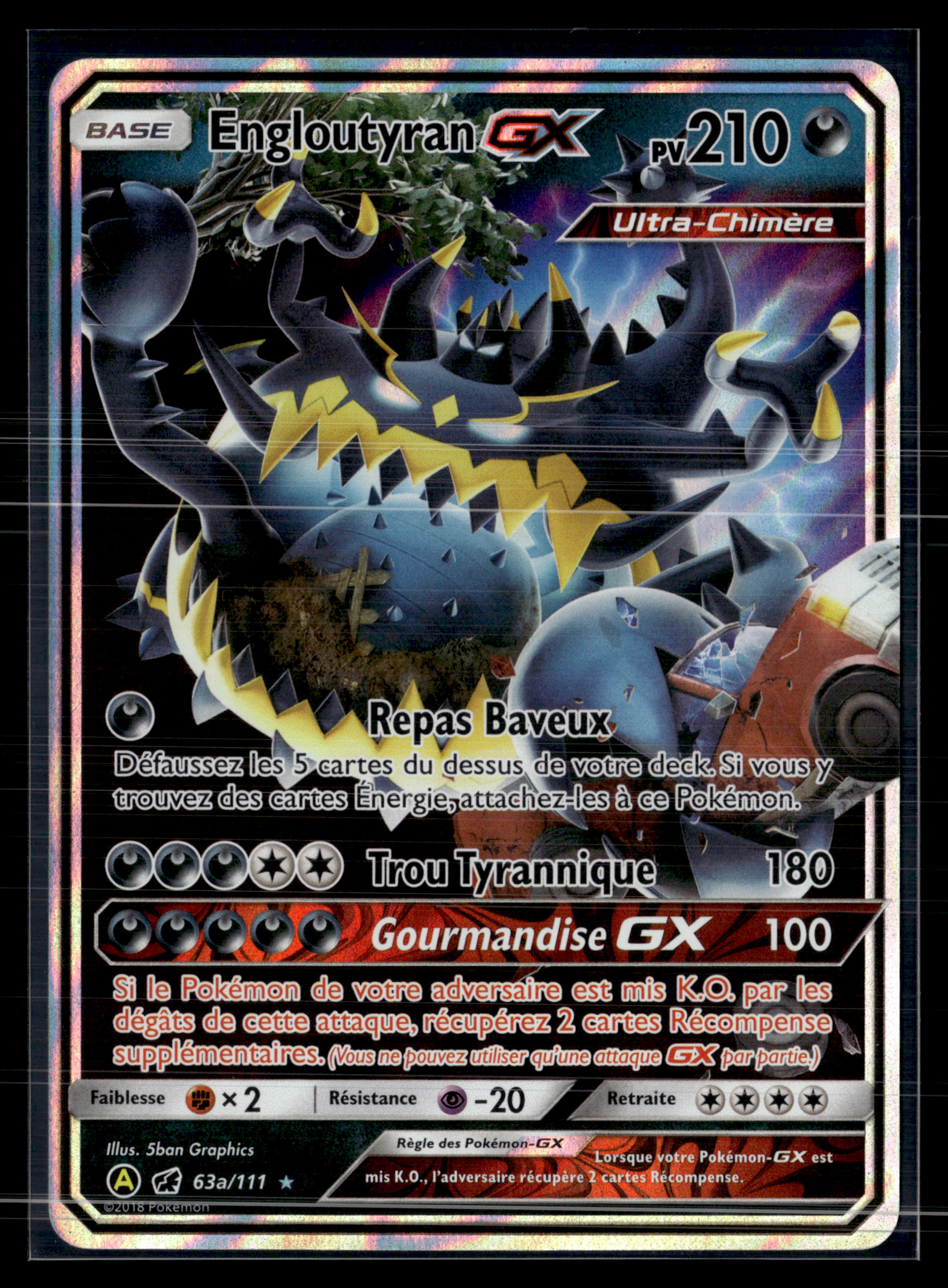 Engloutyran GX 63a/111 Invasion carmin MINT