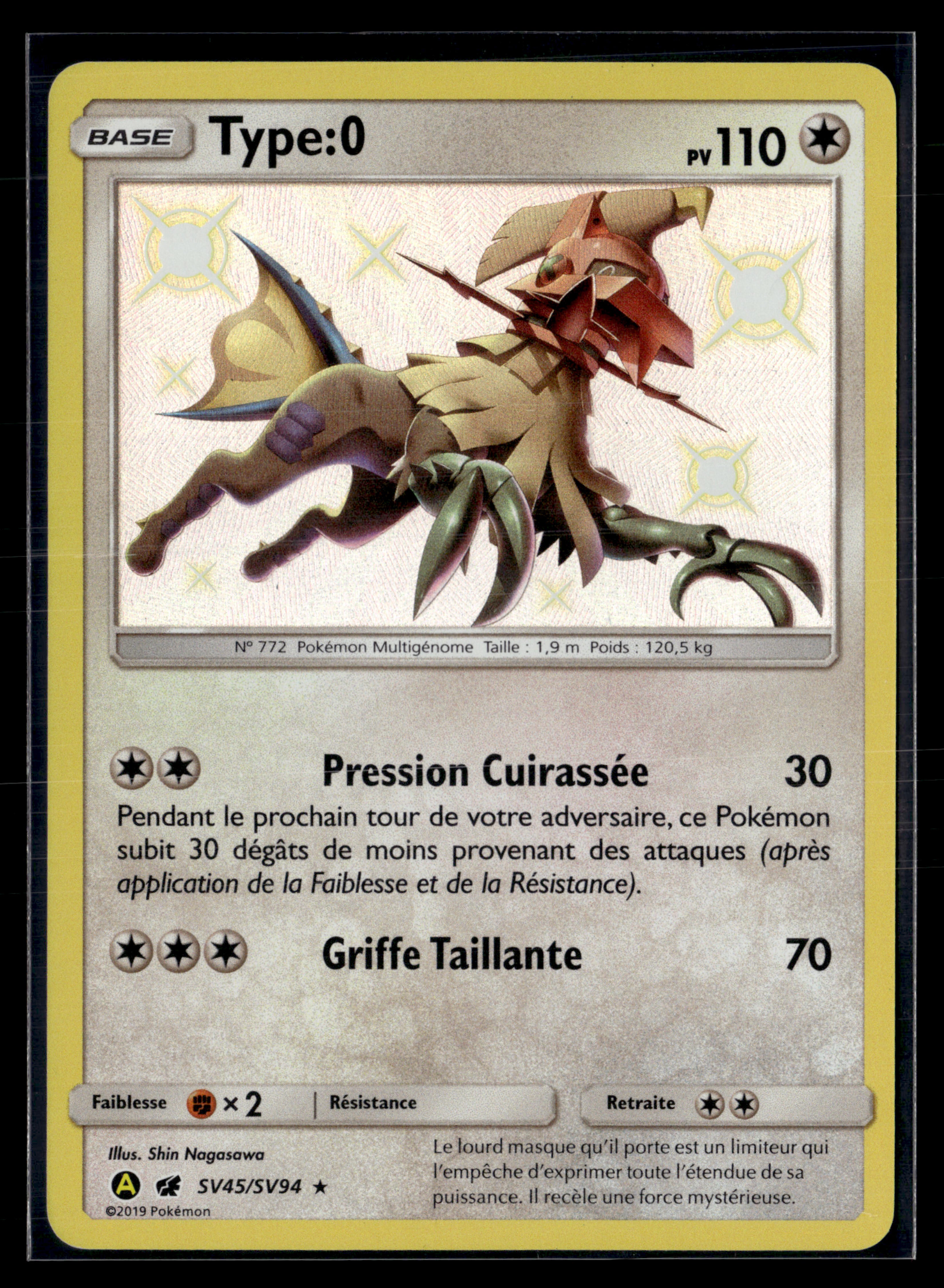Type : 0 sv45/sv94 Invasion carmin – NM