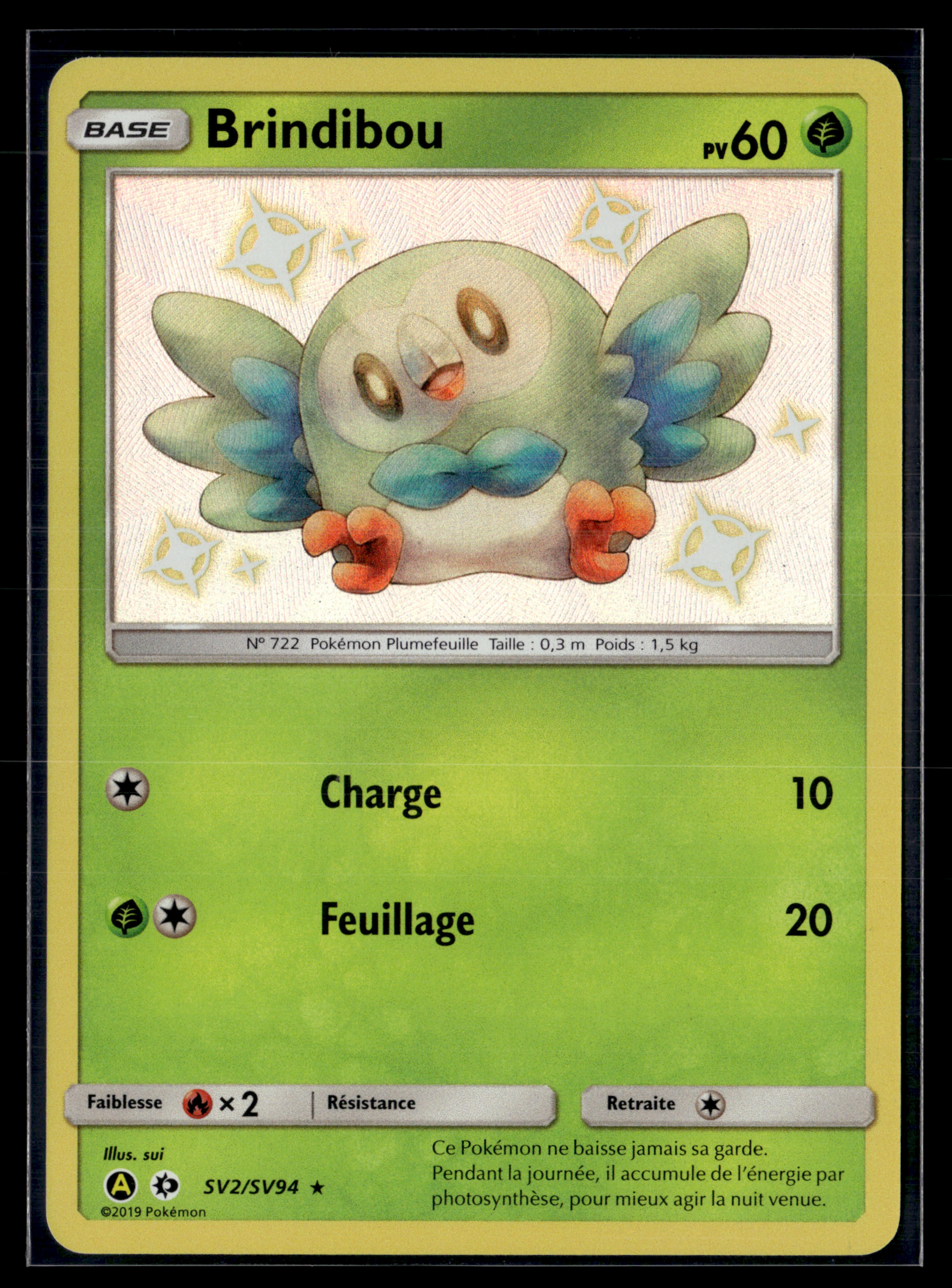 Brindibou sv2/sv94 Destinées occultes – MINT