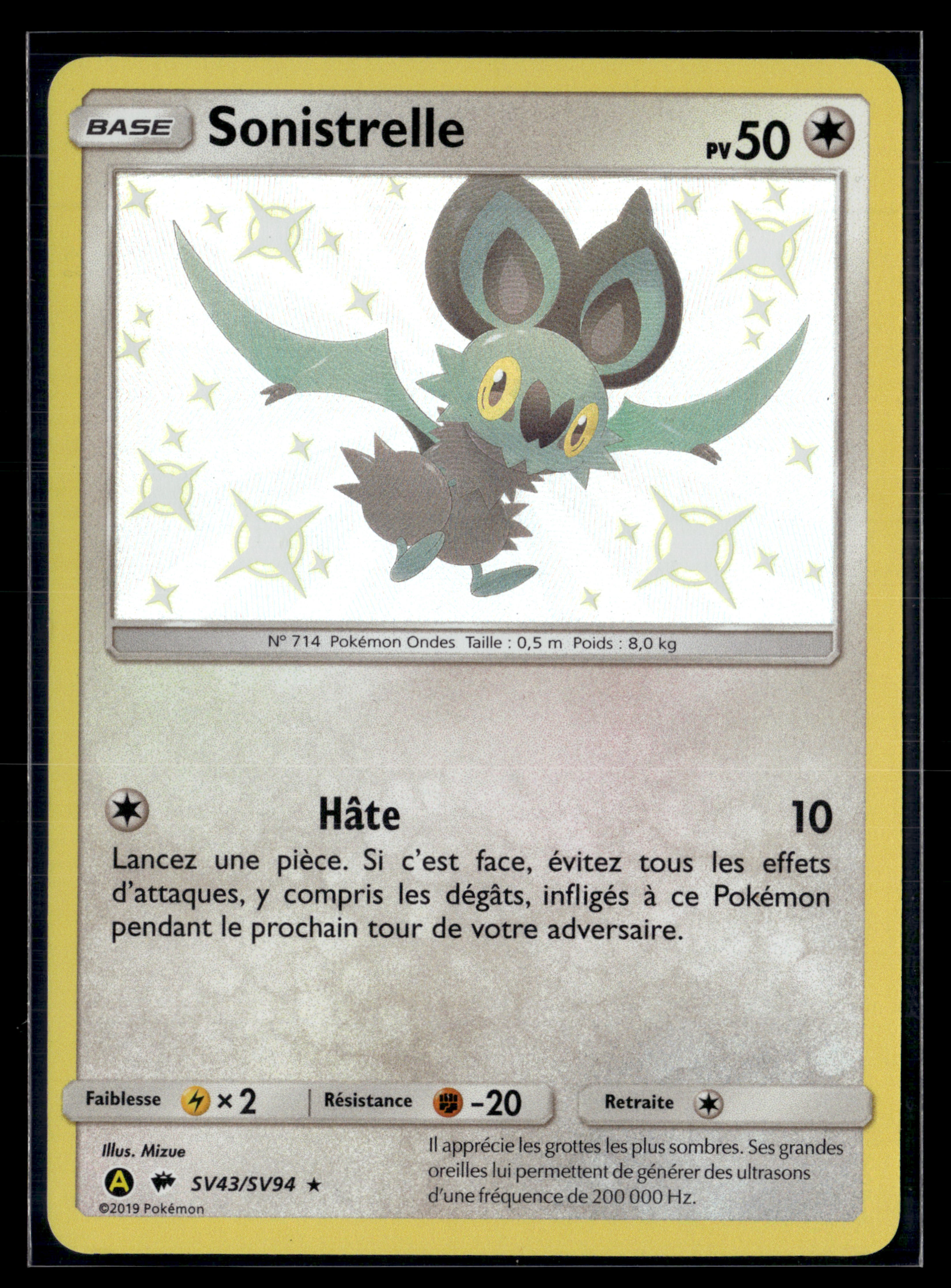 Sonistrelle sv43/sv94 - Destinées Occultes- NM