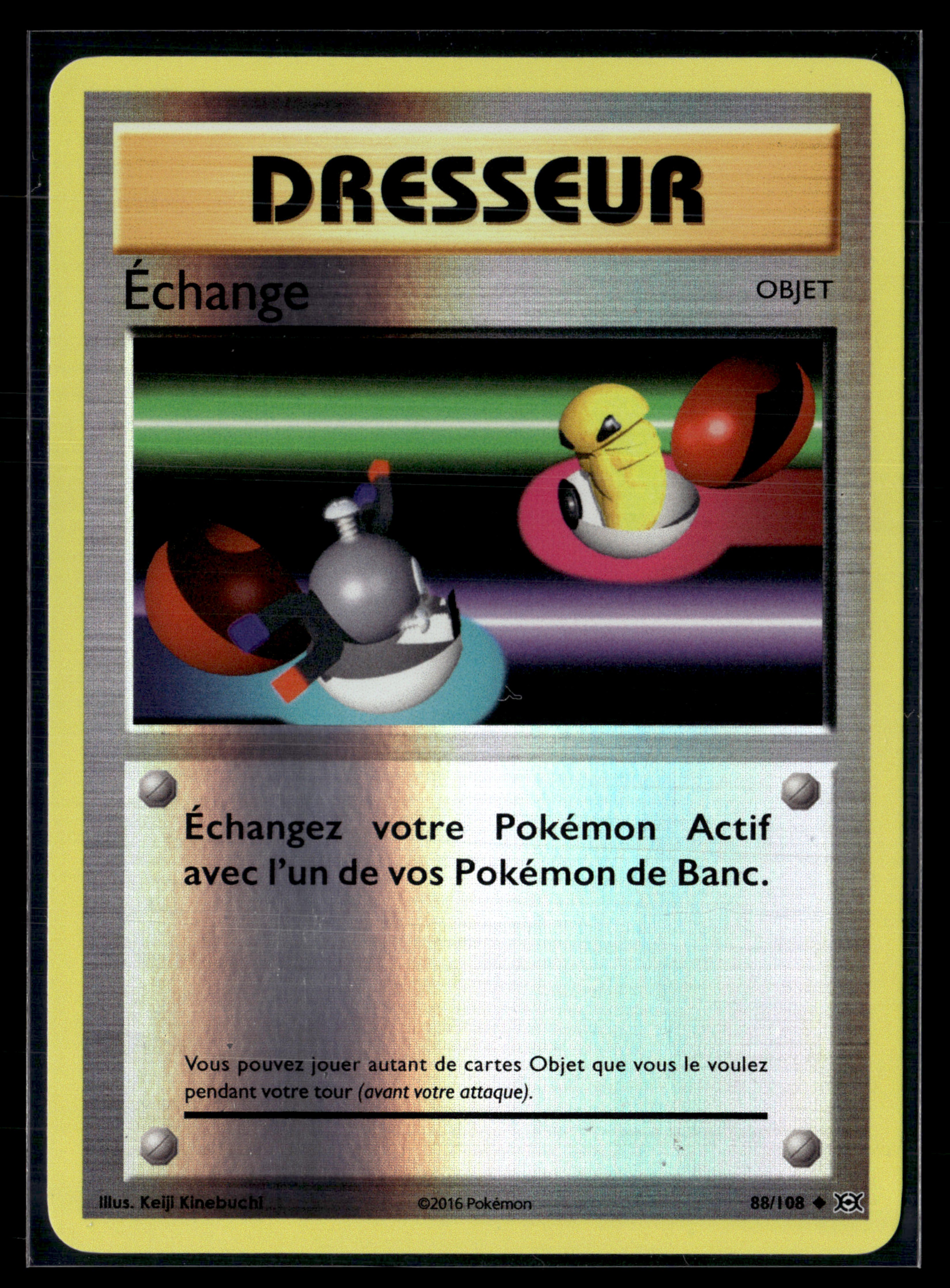 Echange 88/108 Évolutions - NM