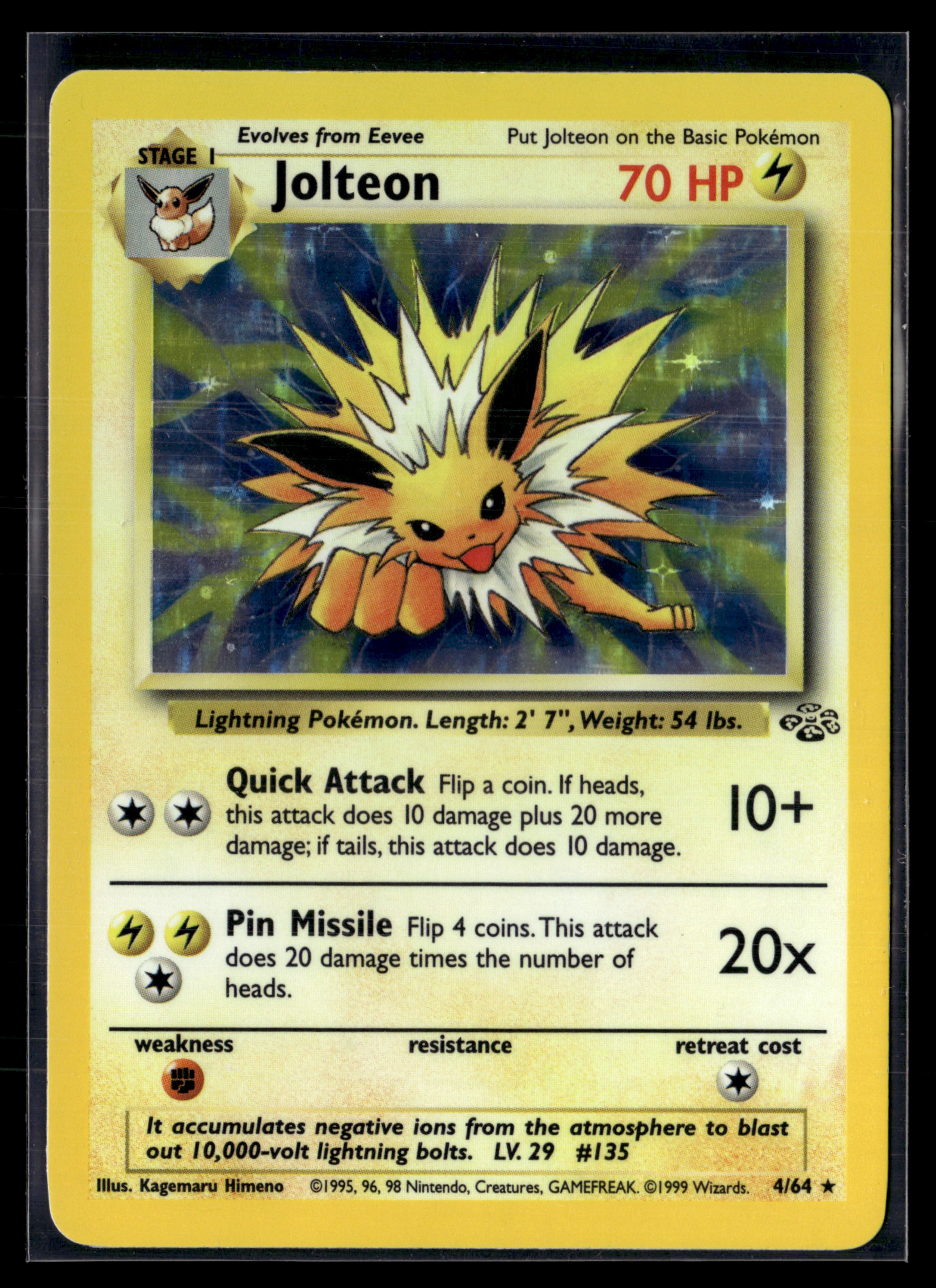 Jolteon 4/64 Jungle | NM