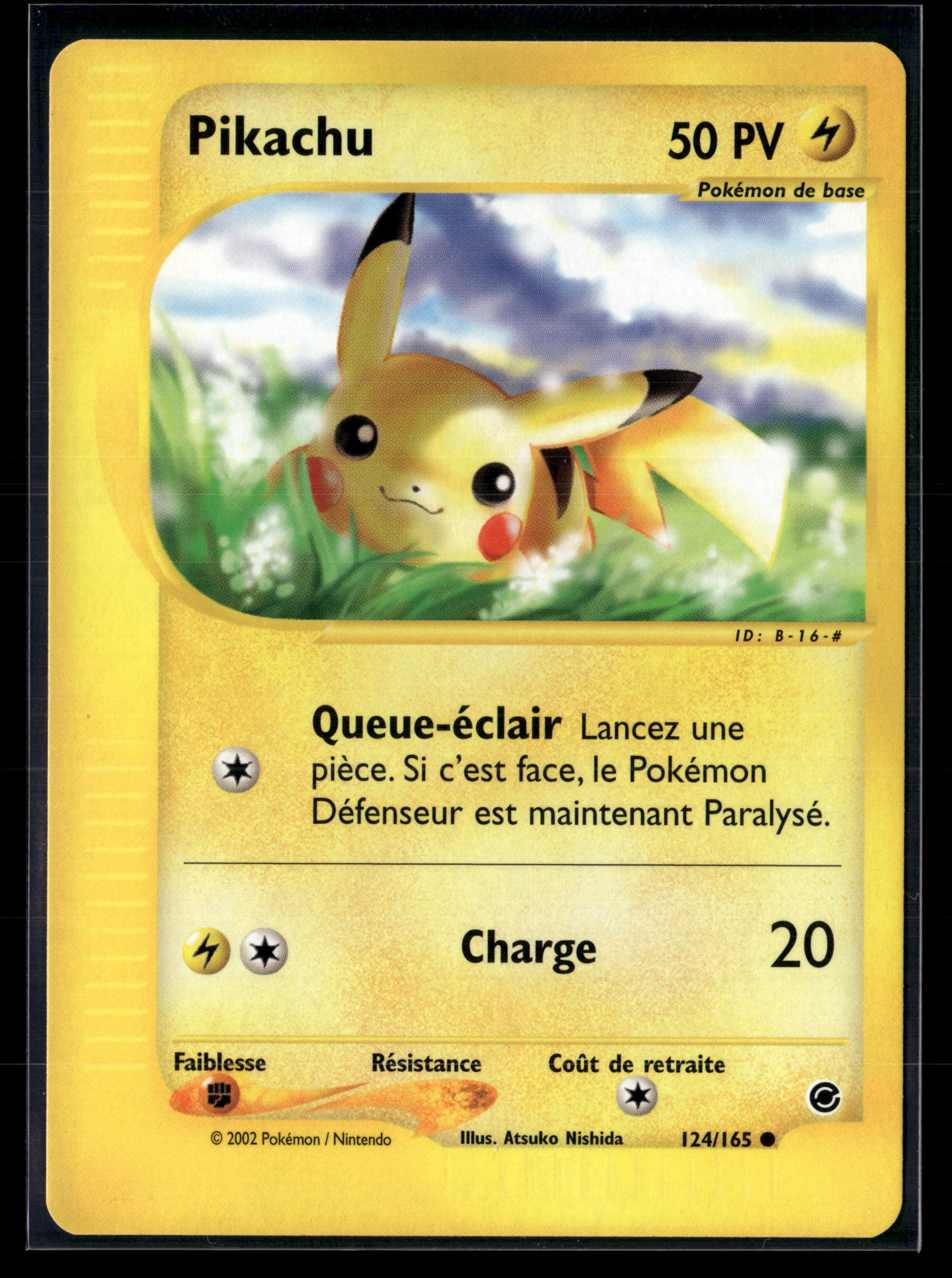 Pikachu 124/165 - Expédition - NM