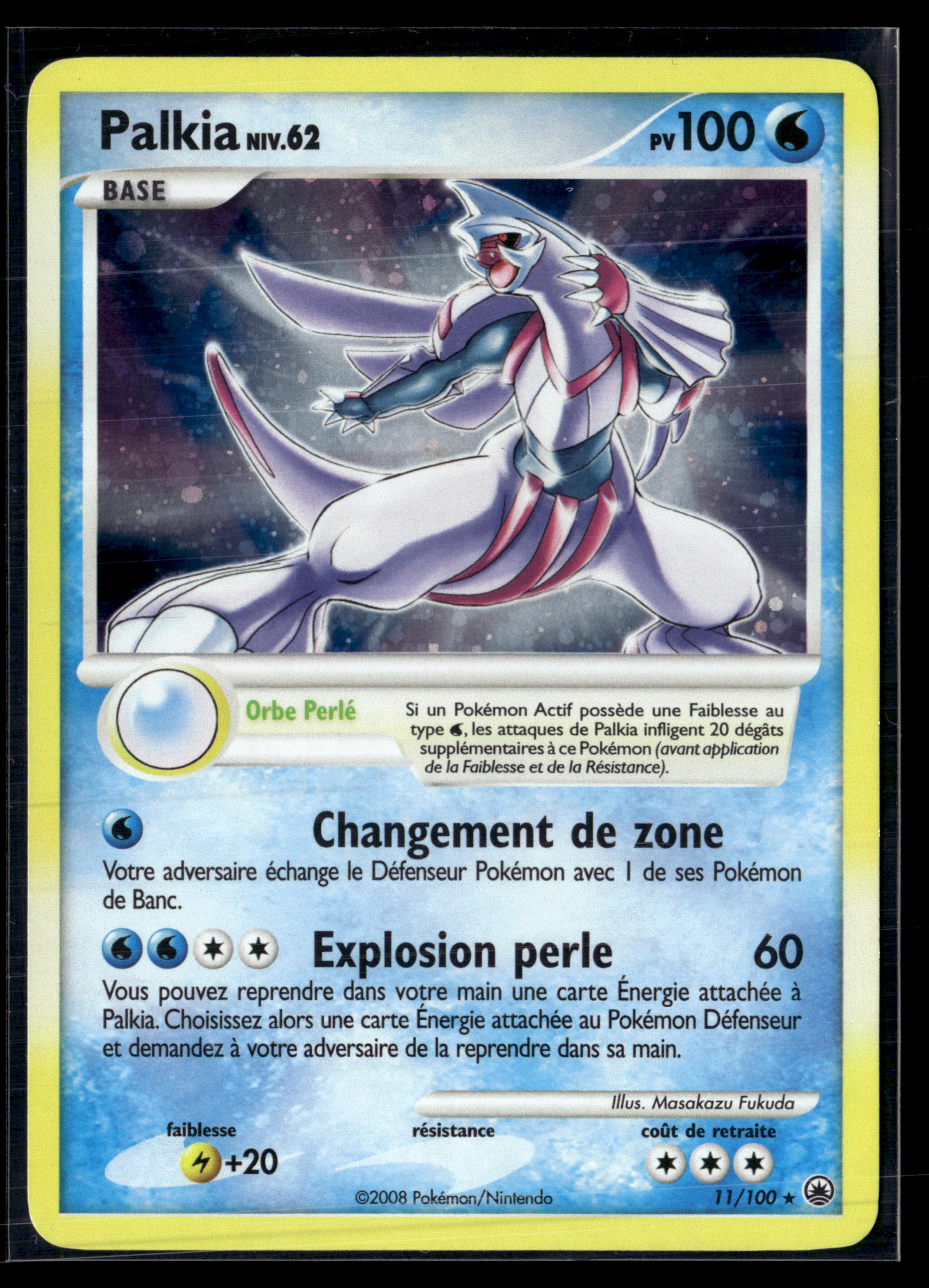 Palkia 11/100 Aube majestueuse | EXC+