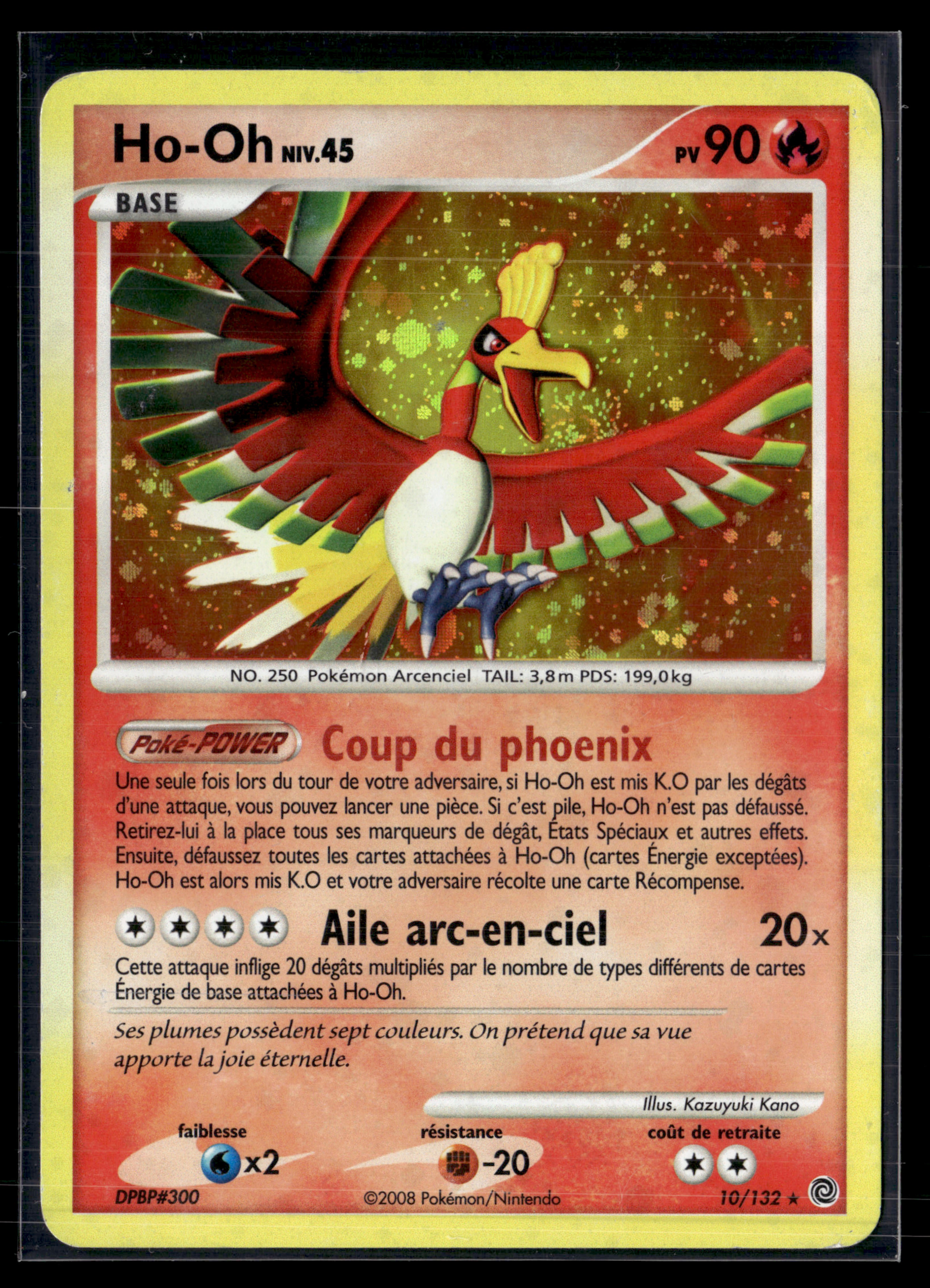 Ho-Oh 10/132 Merveilles secrètes | EXC