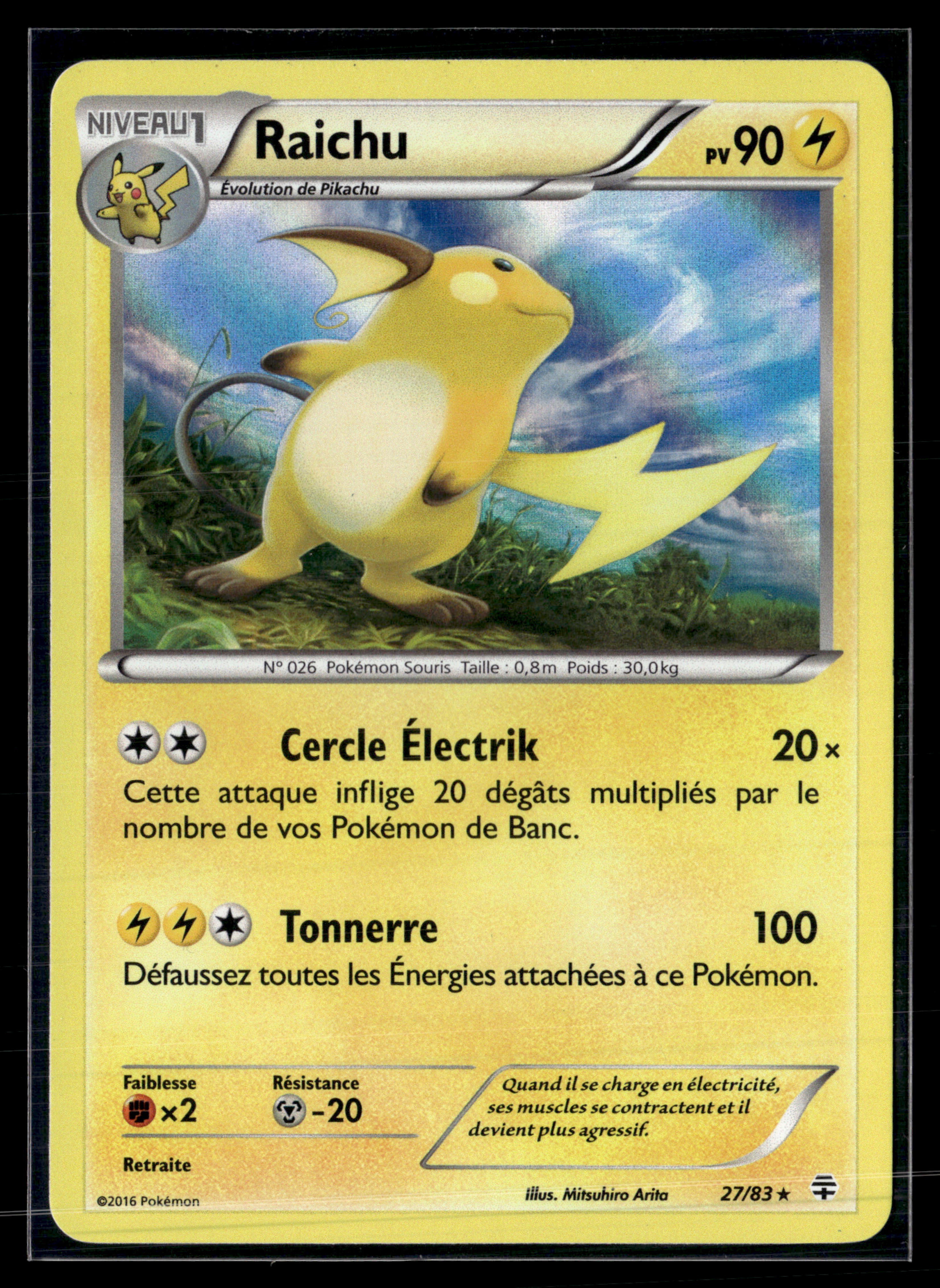 Raichu 27/83 Générations | NM