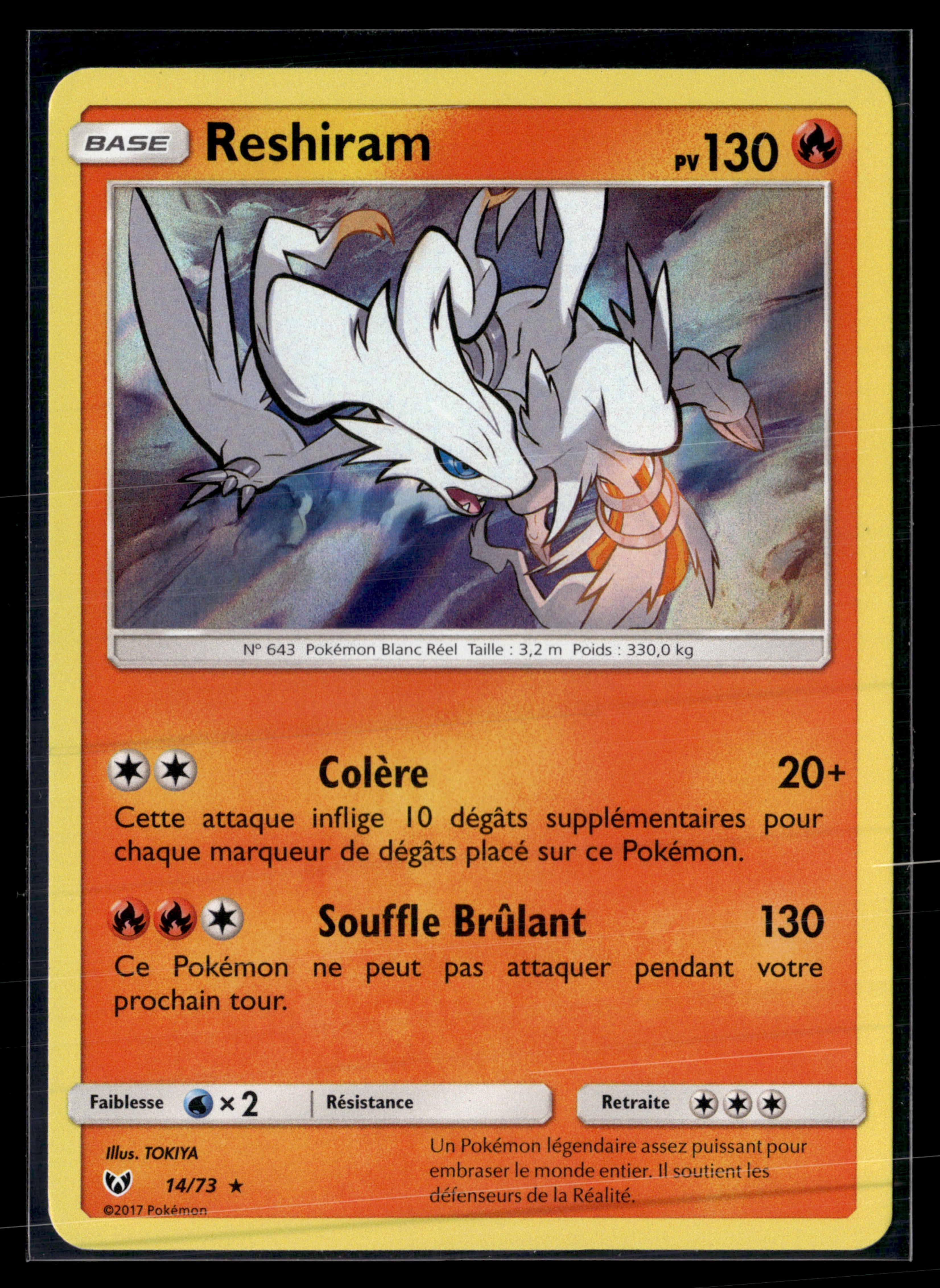 Reshiram 14/73 Legendes Brillantes | NM