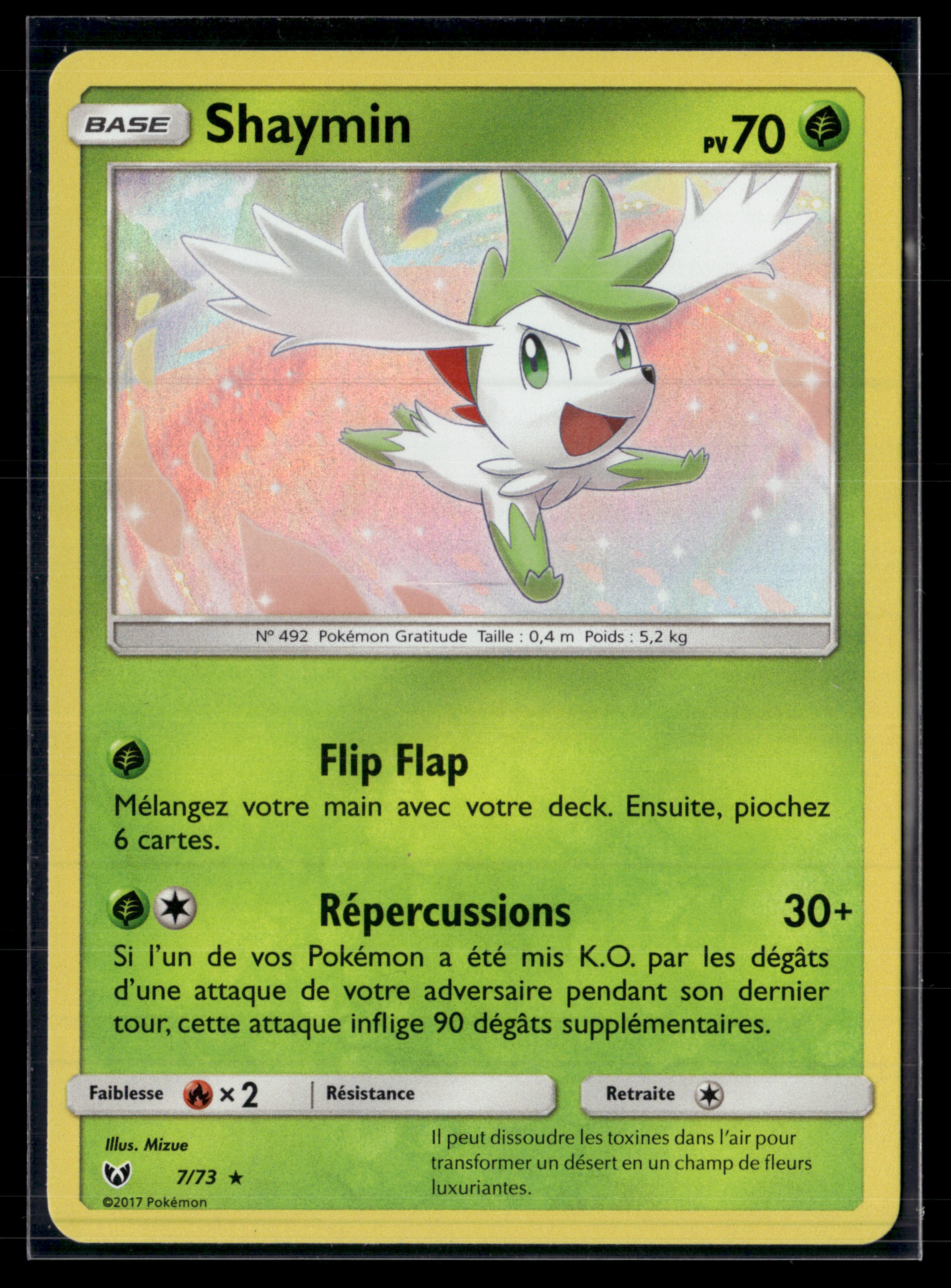 Shaymin 7/73 Légendes brillantes | NM