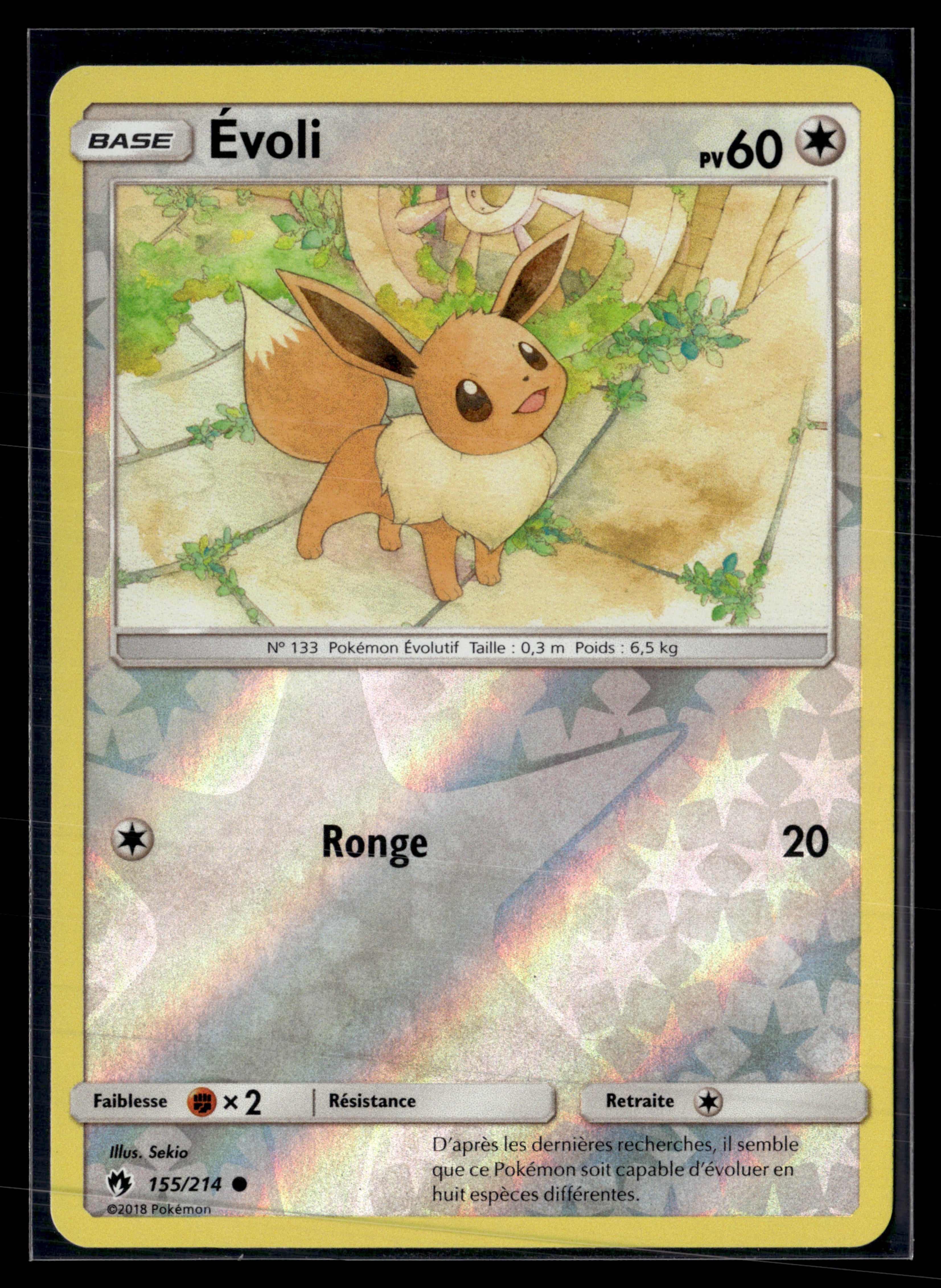 Evoli 155/214 Tonnerre perdu | NM