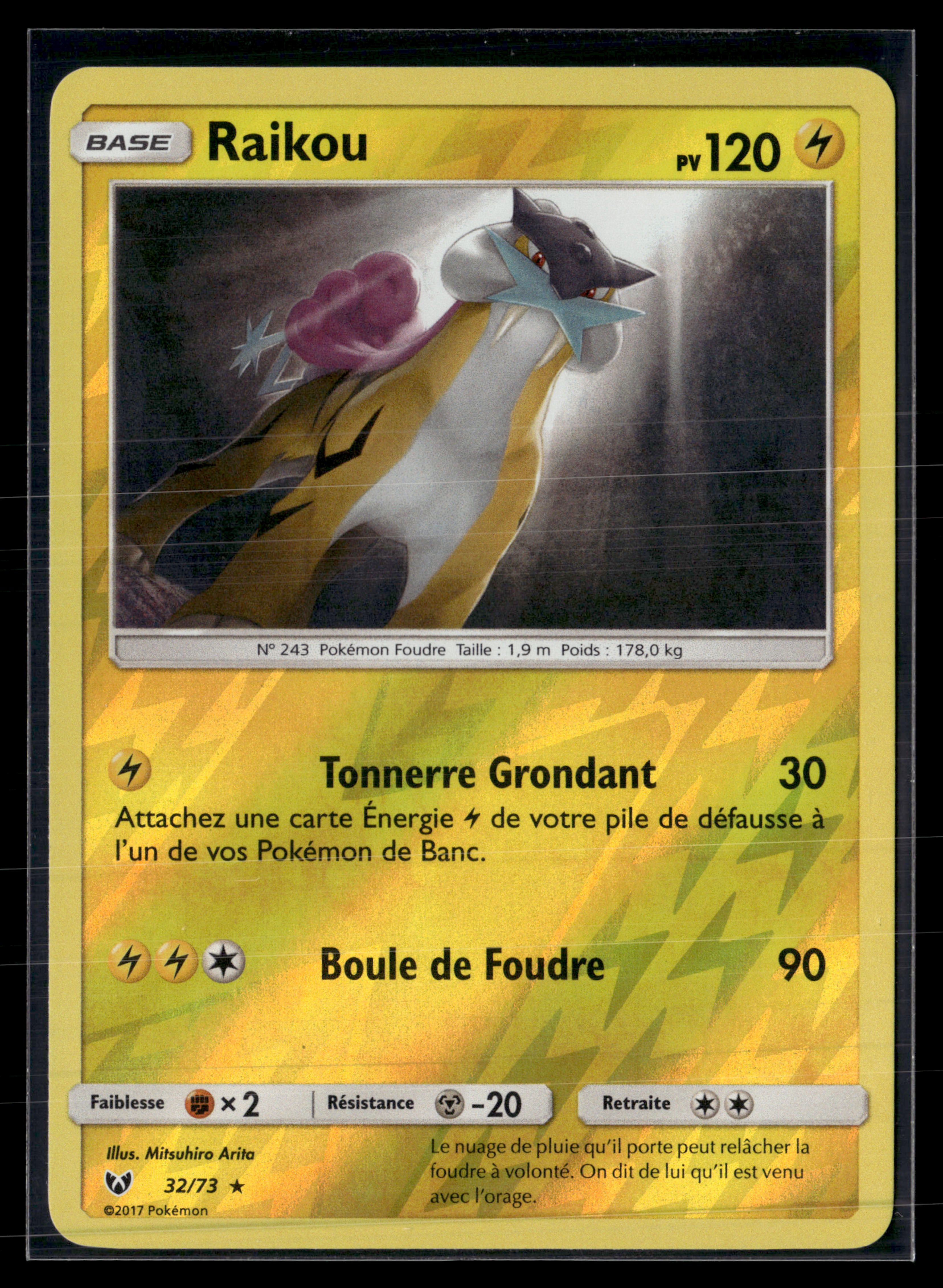 Raikou 32/73 Legendes Brillantes | NM