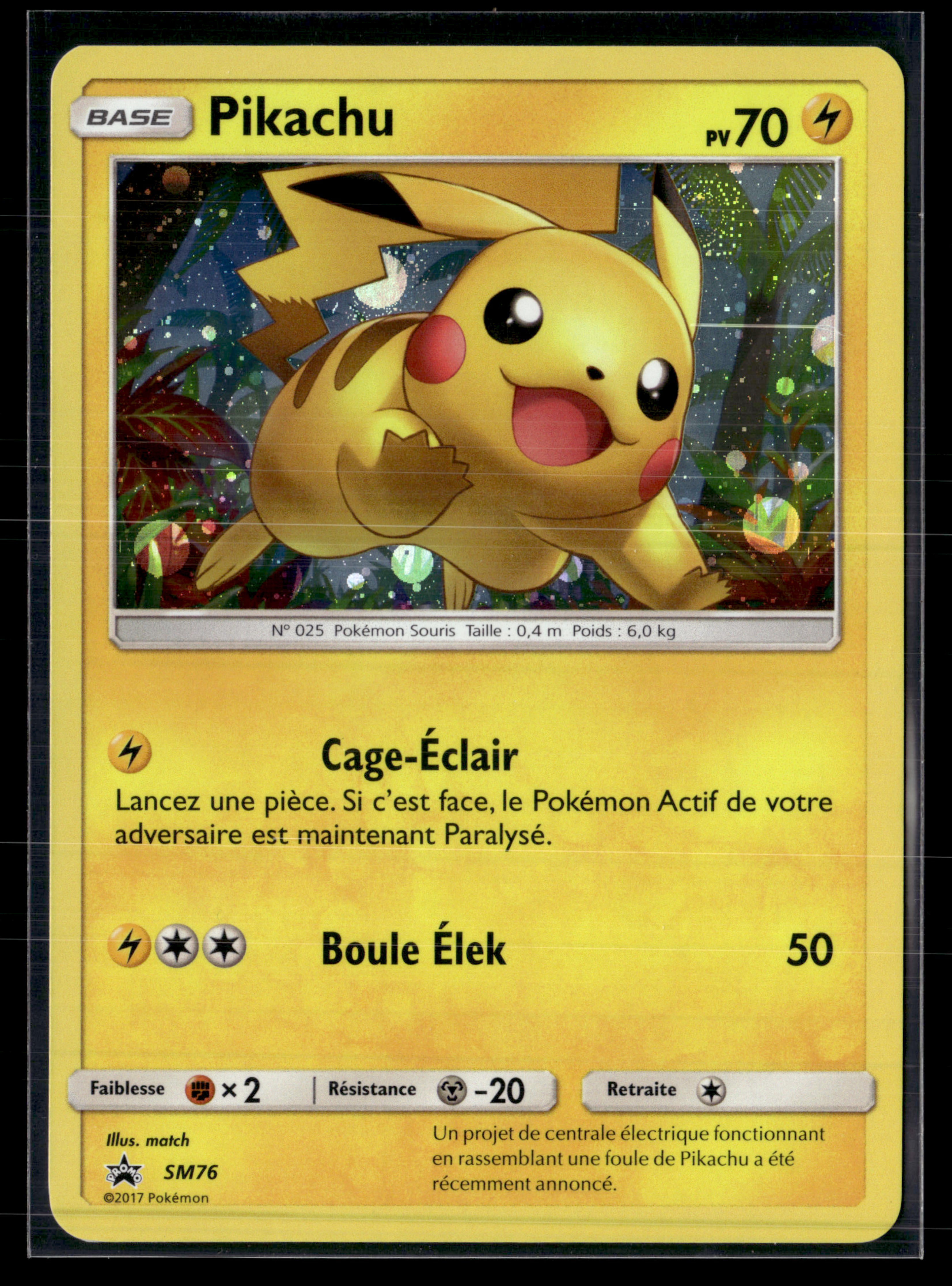 Pikachu SM76 | EXC+