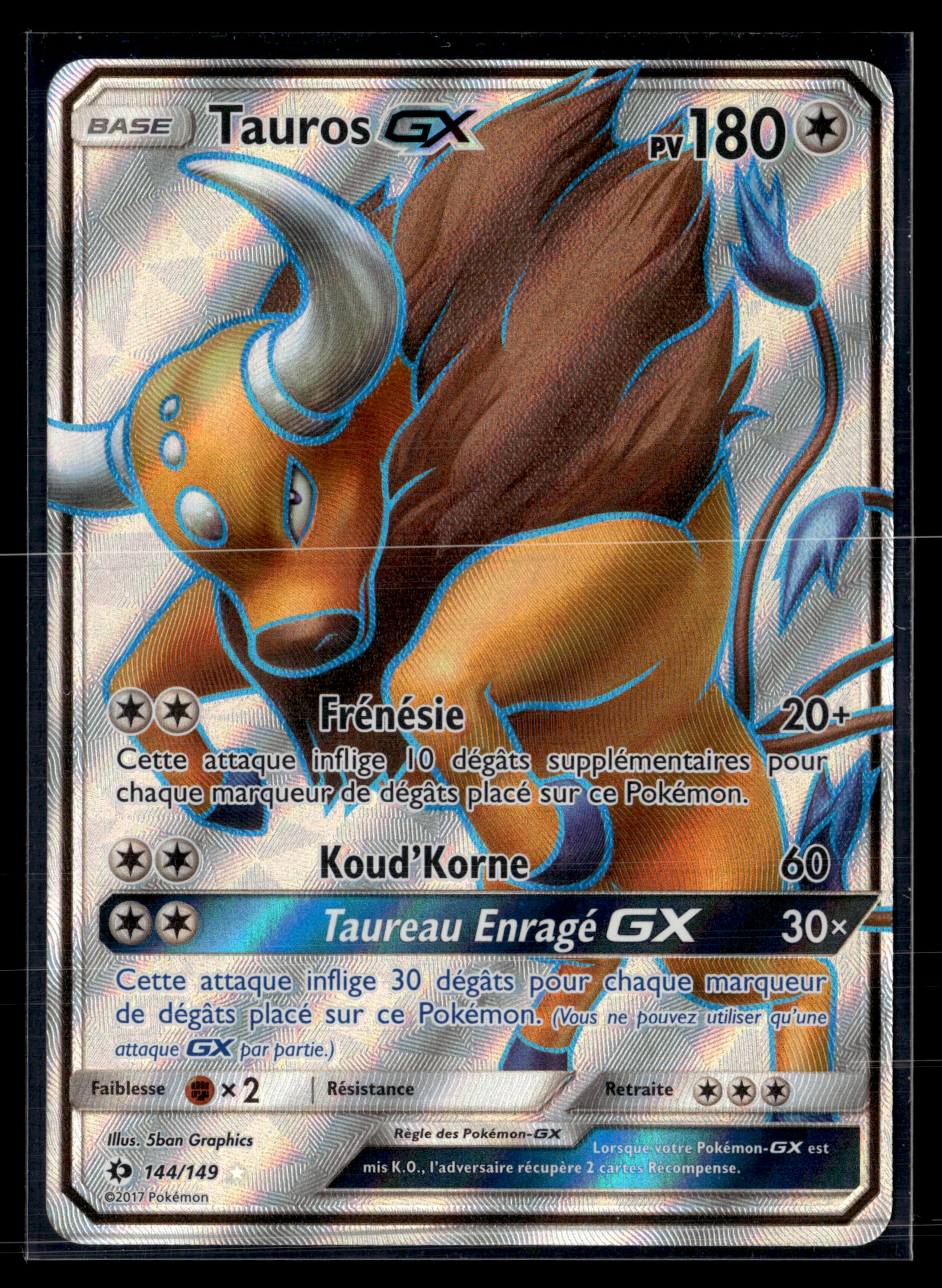 Tauros GX 144/149 - Soleil et Lune | NM