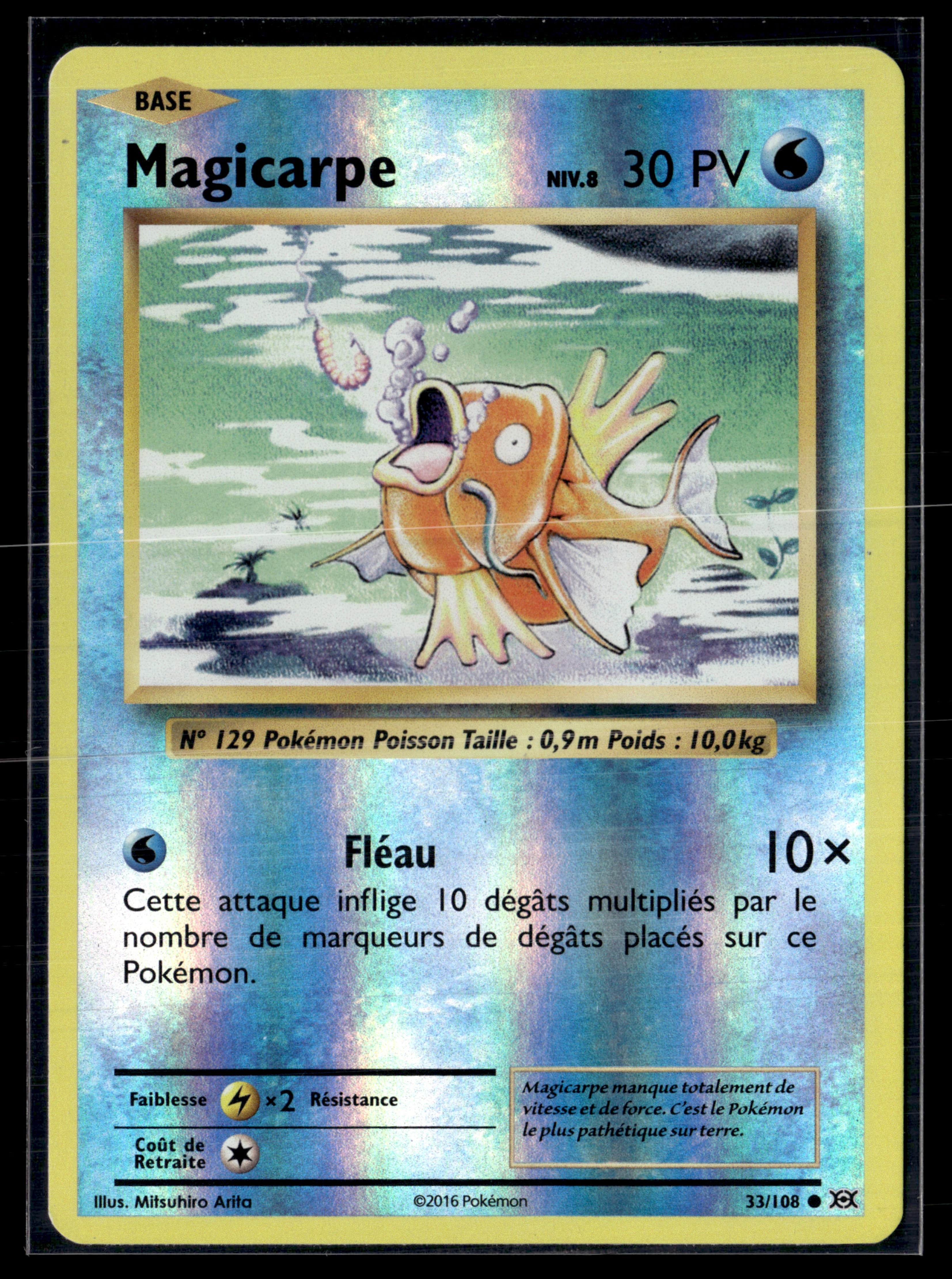 Magicarpe 33/108 XY évolutions- EXC+ #2