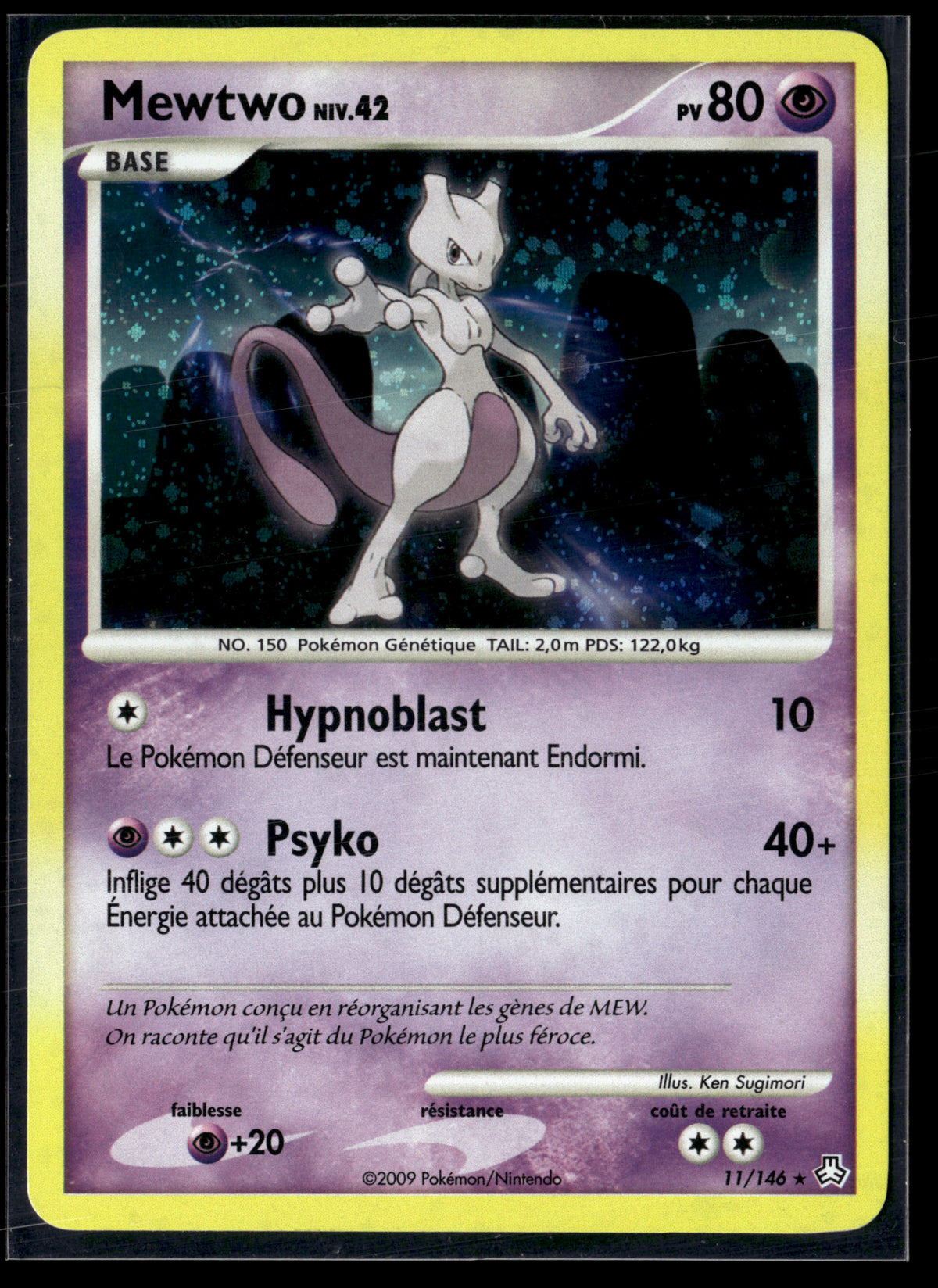 Mewtwo 11/146 Eveil des légendes | NM