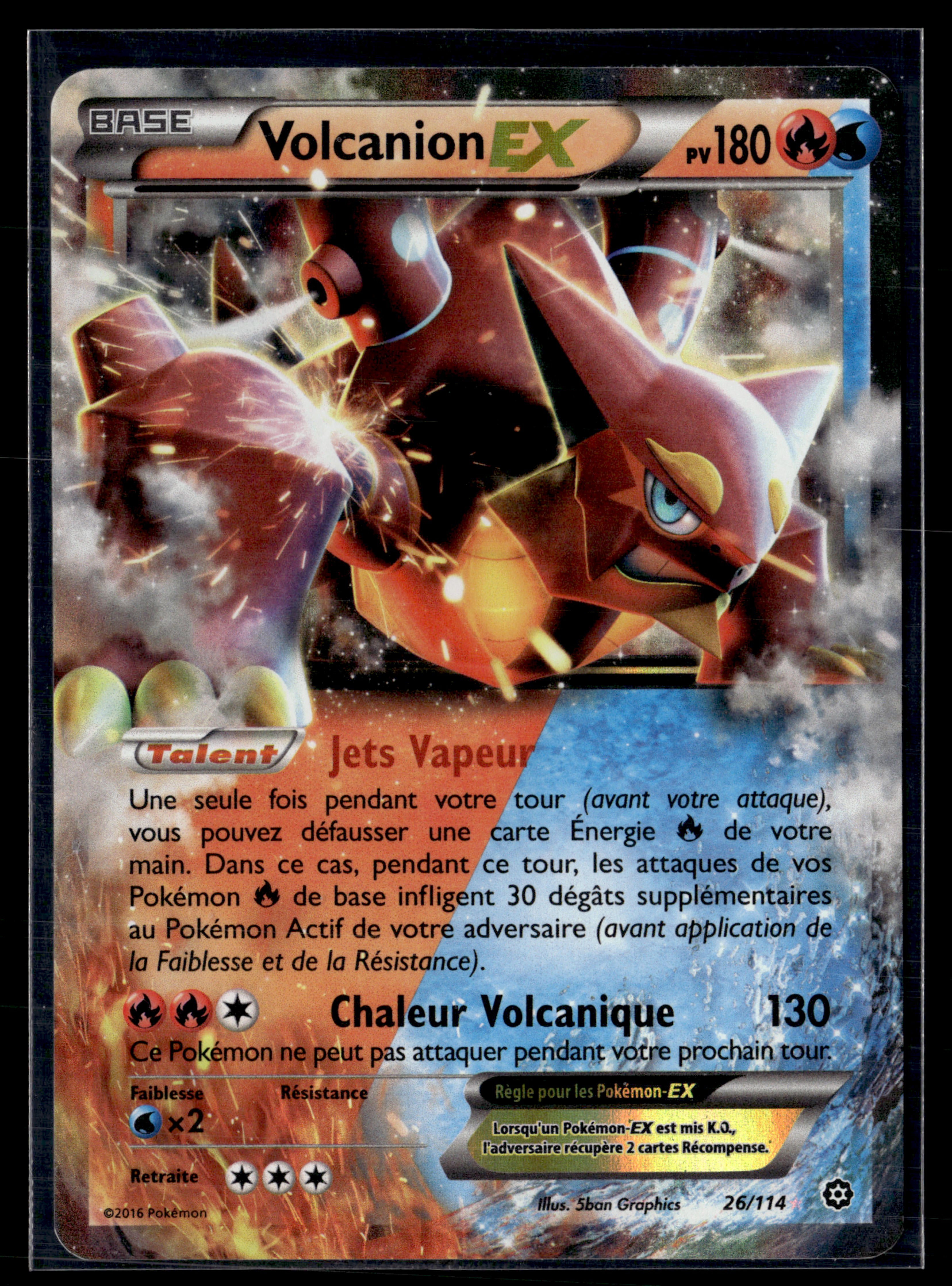 Volcanion ex 26/114 Offensive vapeur | EXC+