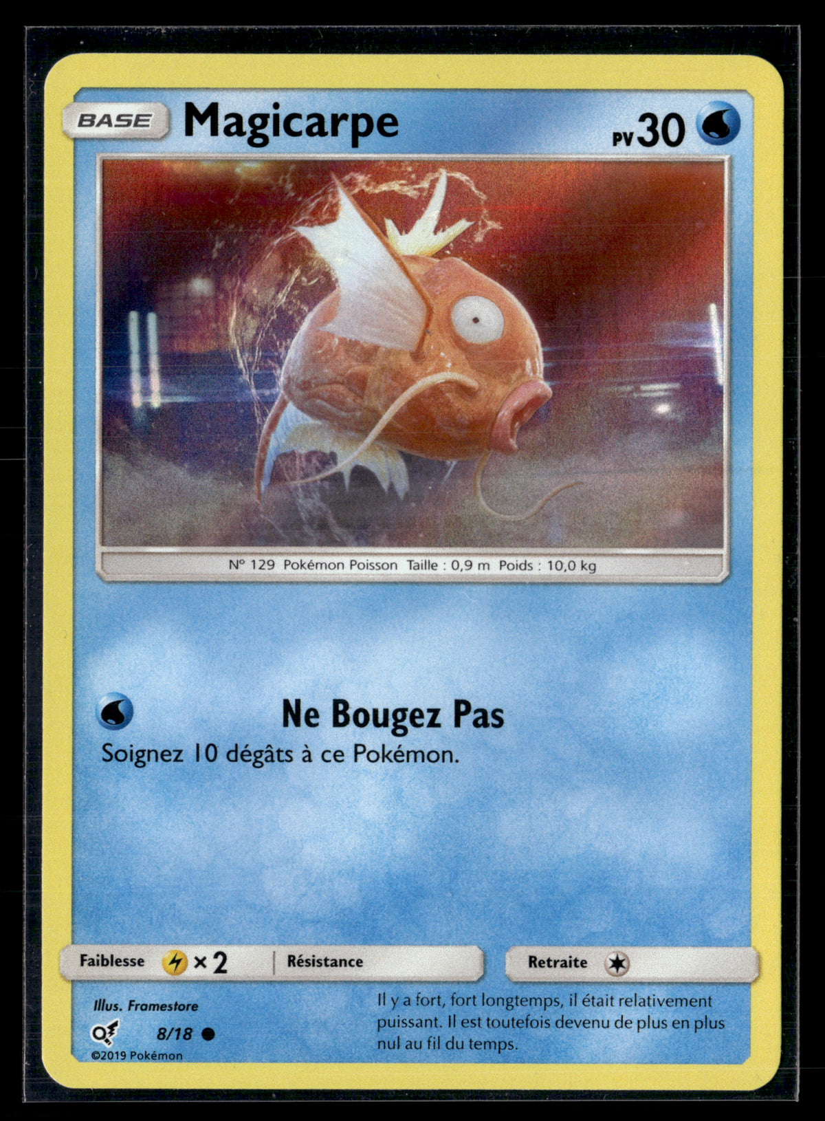 Magicarpe 8/18 Detective Pikachu | NM