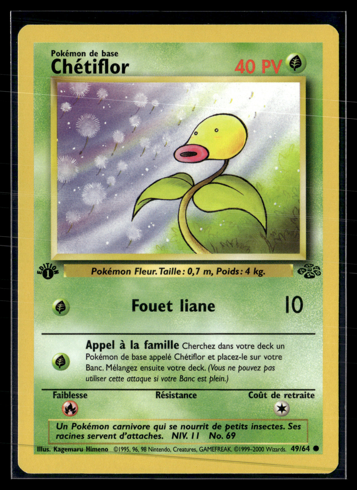 Chétiflor 49/64 Jungle Ed1 – EXC+