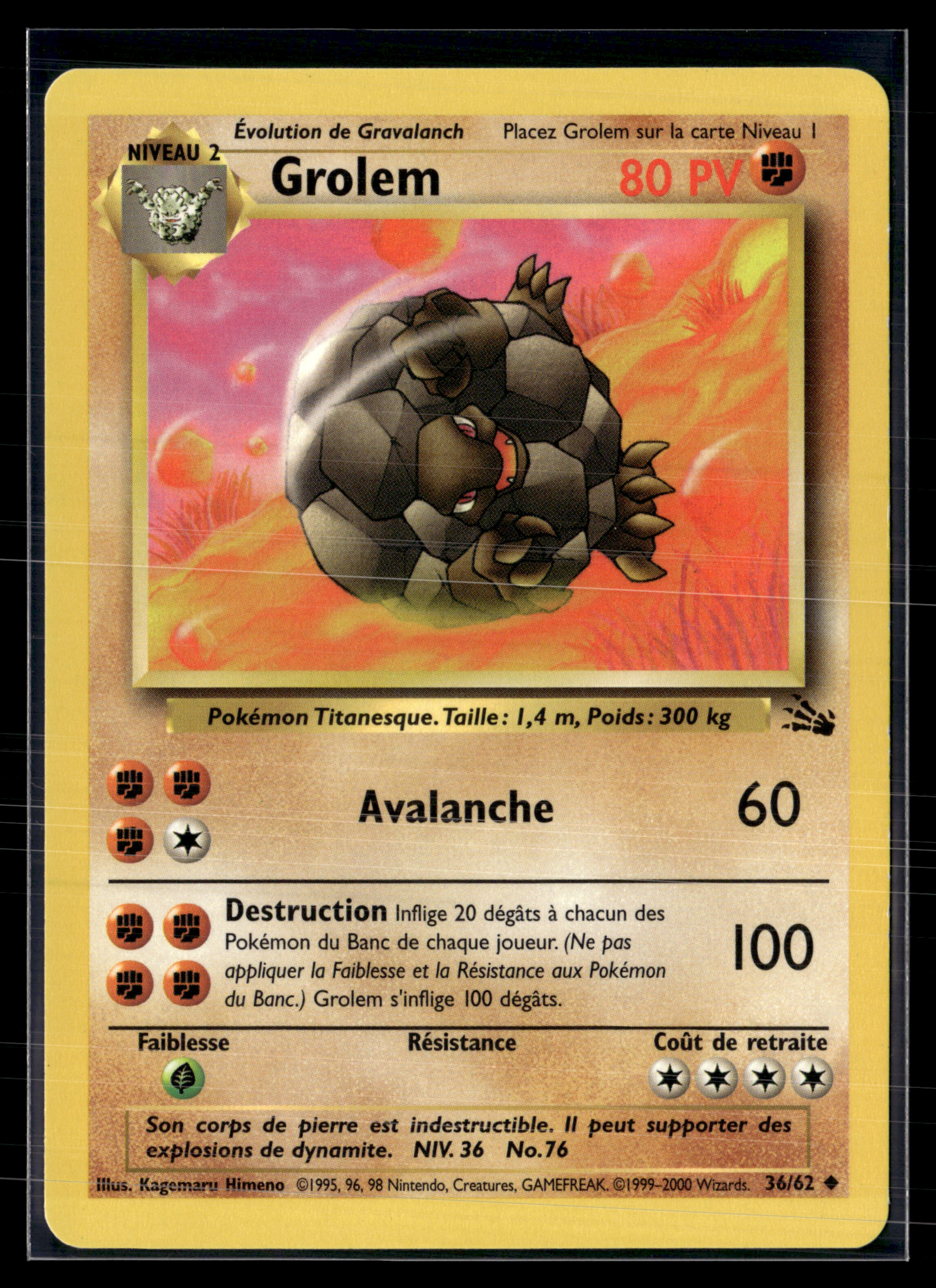 Grolem 36/62 - Fossile - EXC+