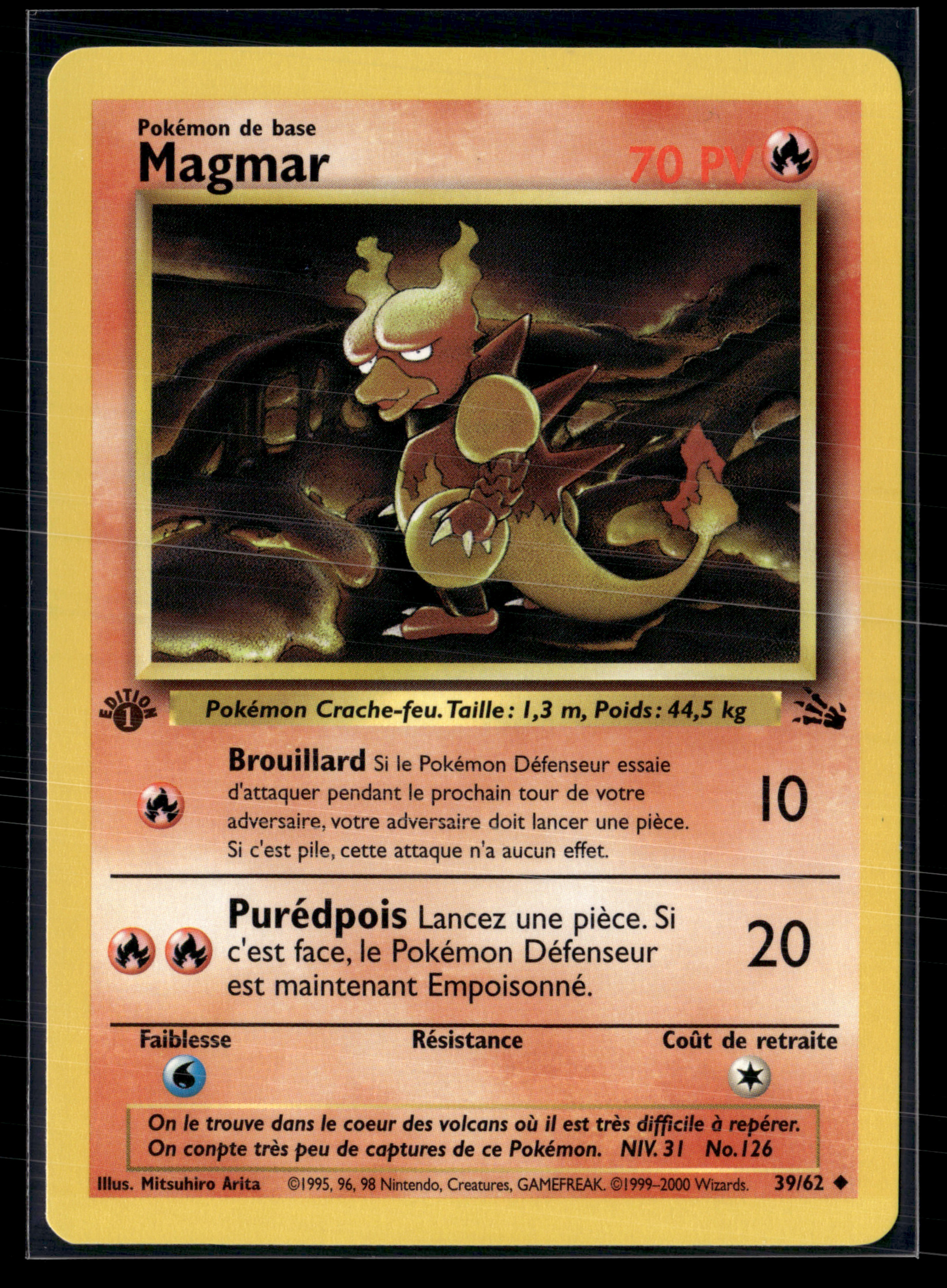 Magmar 39/62 ED1 - Fossile - EXC+
