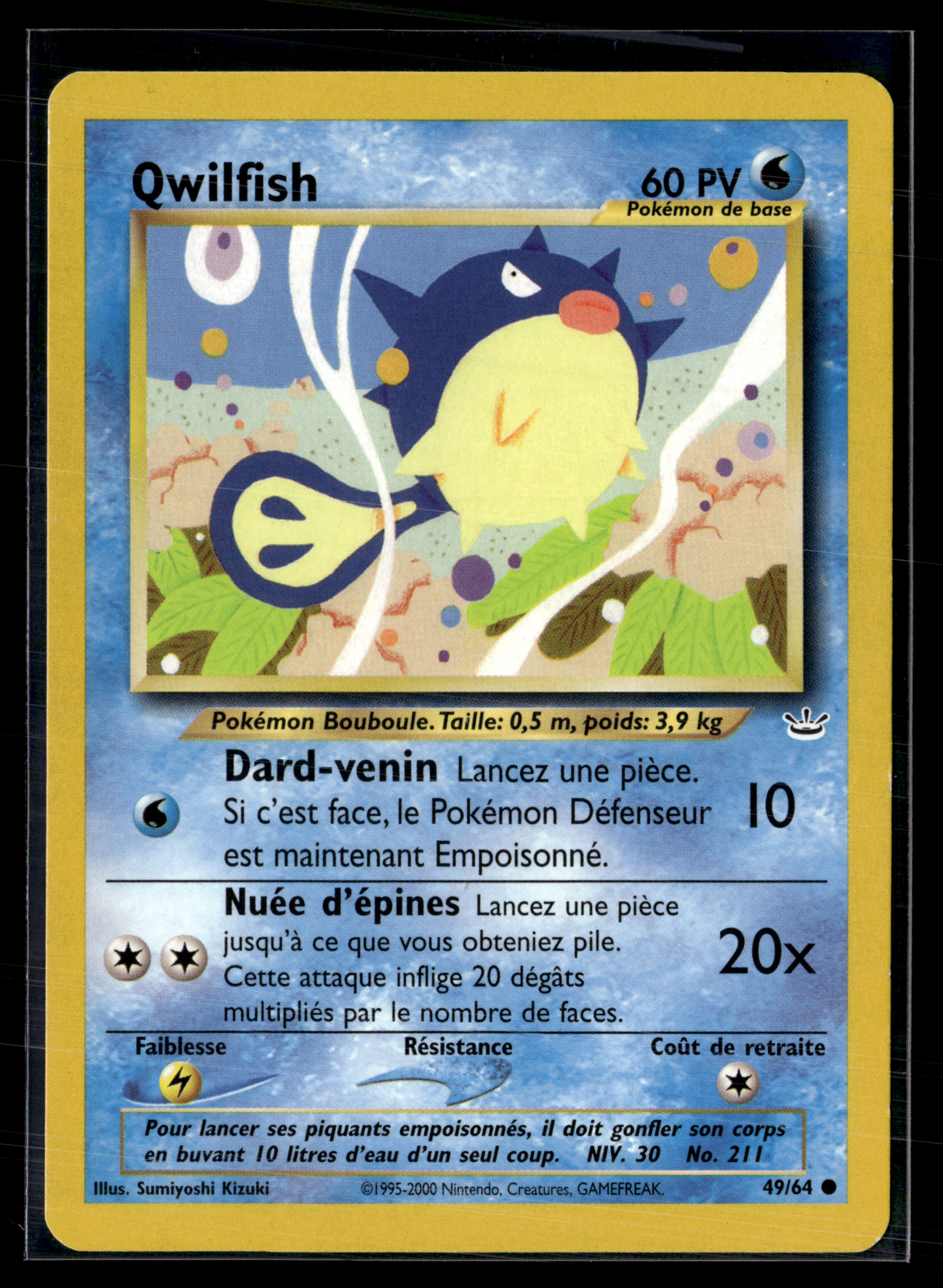 Qwilfish 49/64 - Neo Revelation - NM