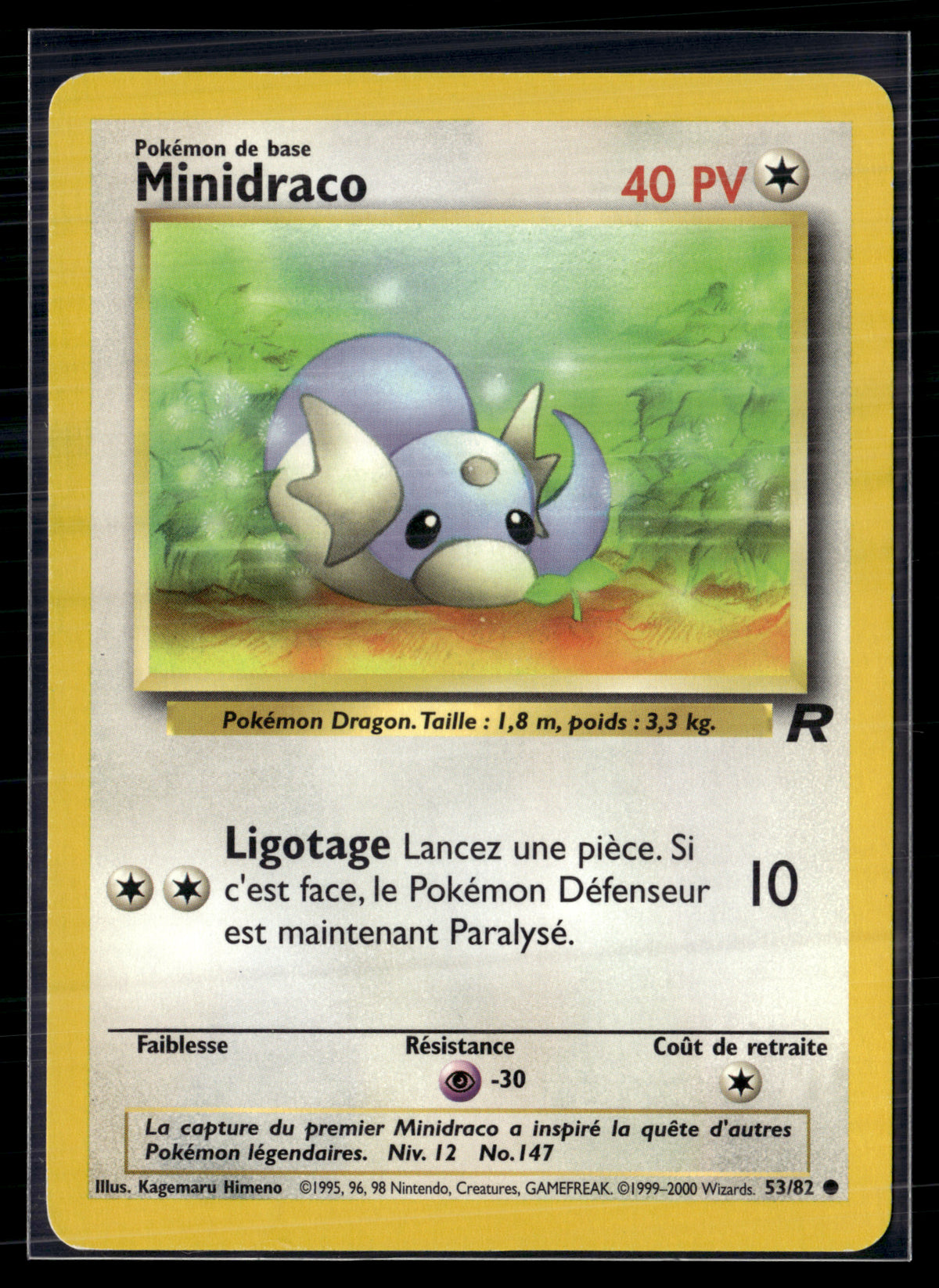Minidraco 53/82 - Team Rocket - NM
