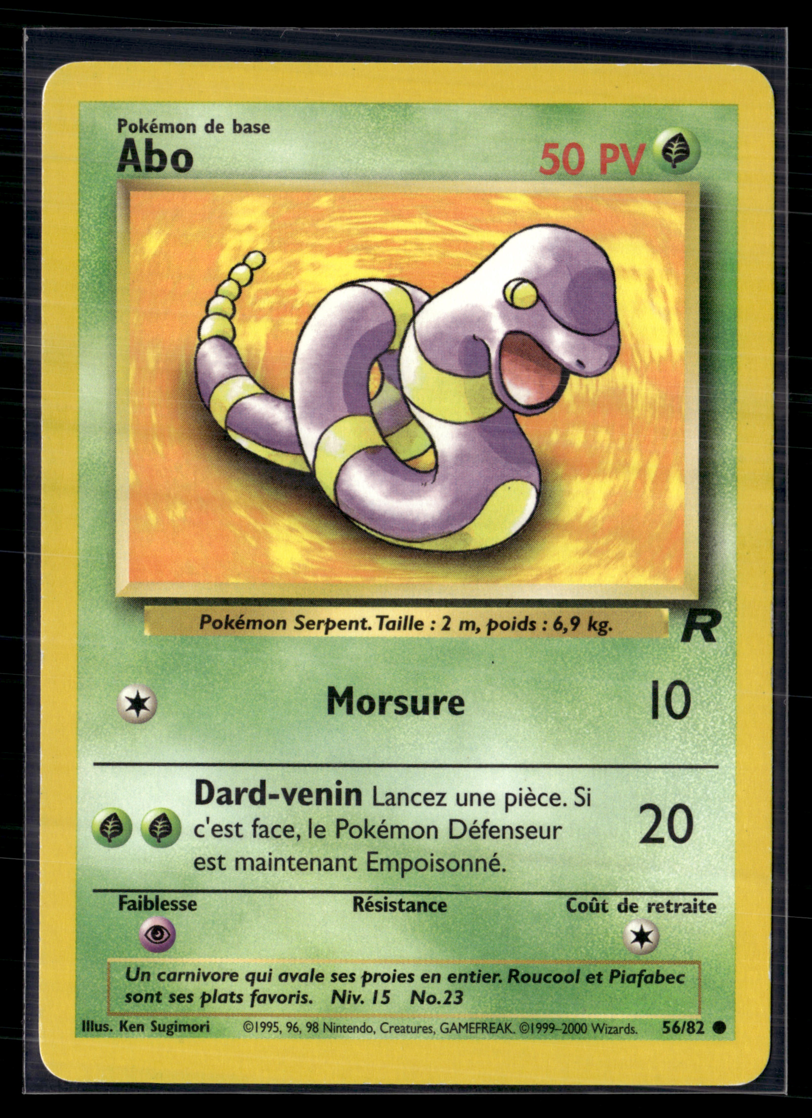 Abo 56/82 - Team Rocket - NM