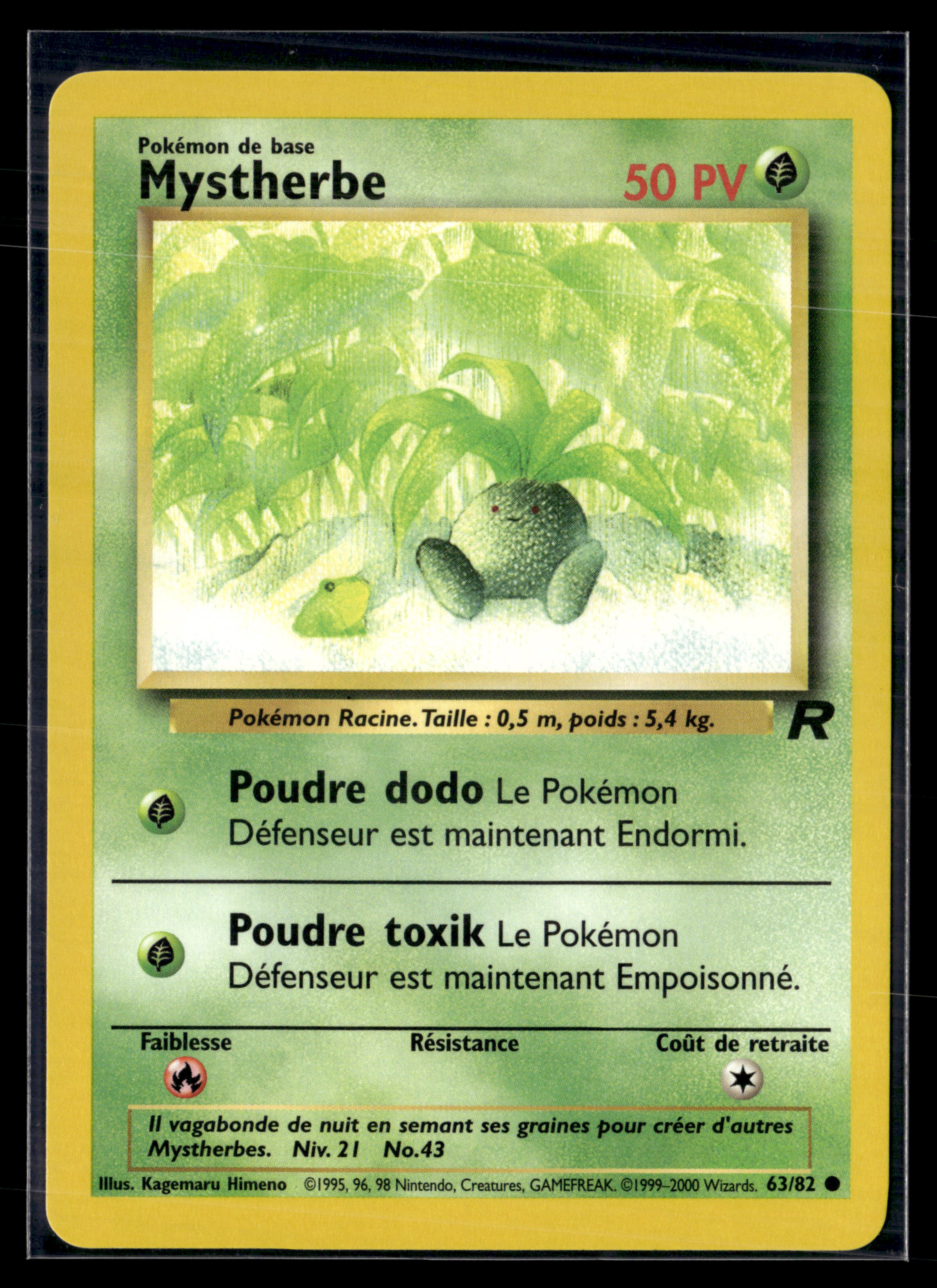 Mystherbe 63/82 - Team Rocket - NM