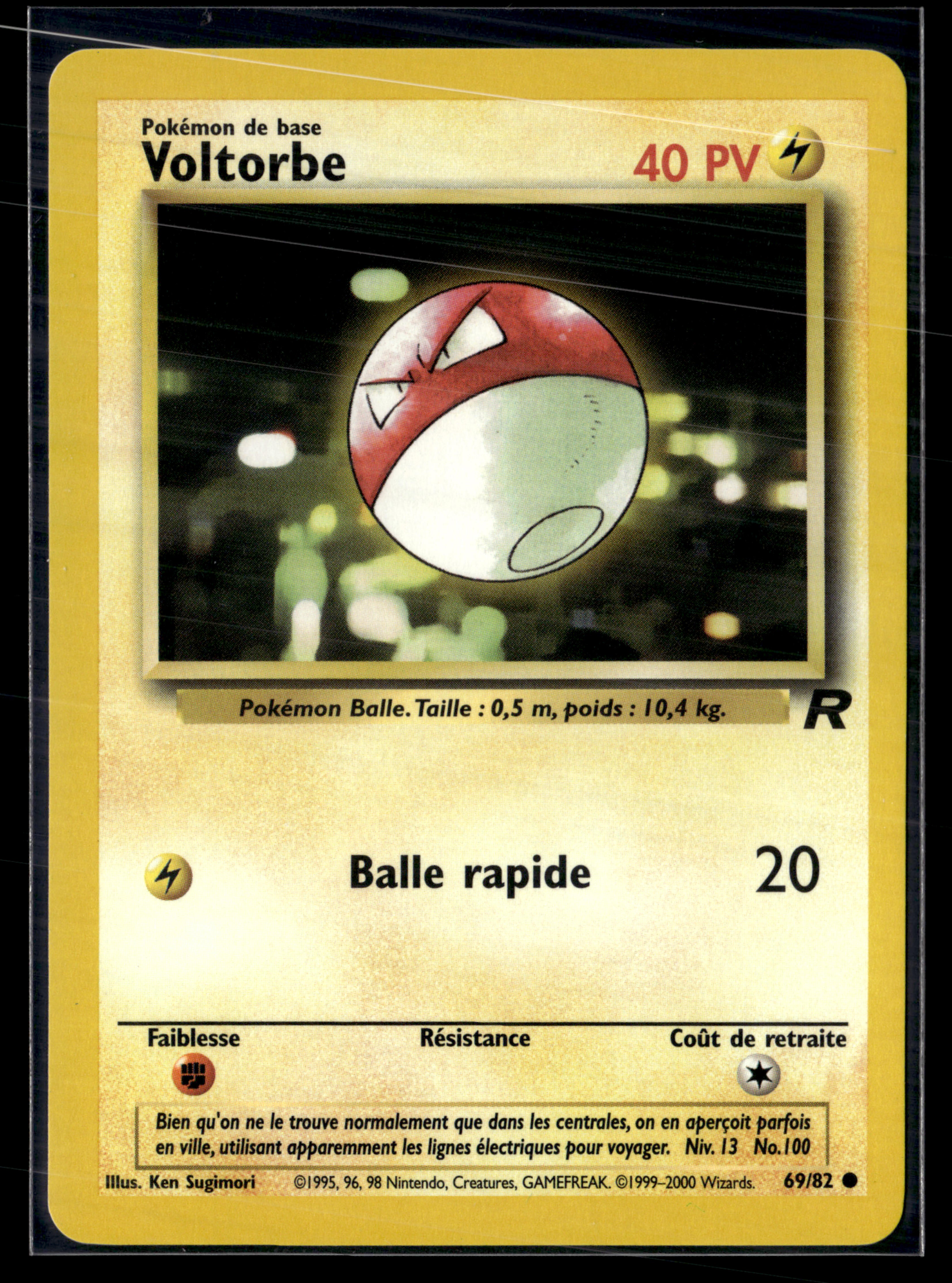 Voltorbe 69/82 - Team Rocket - NM