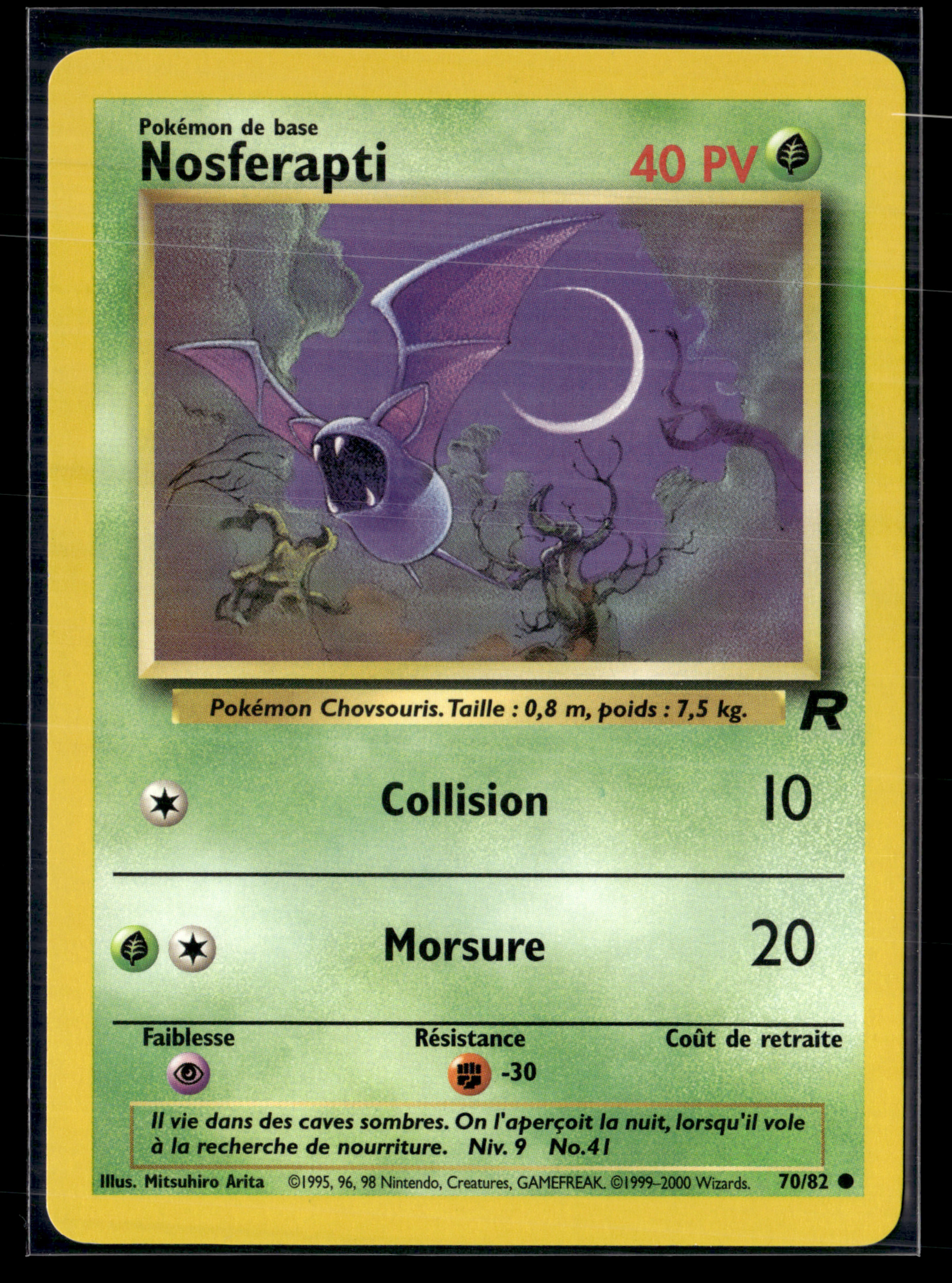 Nosferapti 70/82 - Team Rocket - NM