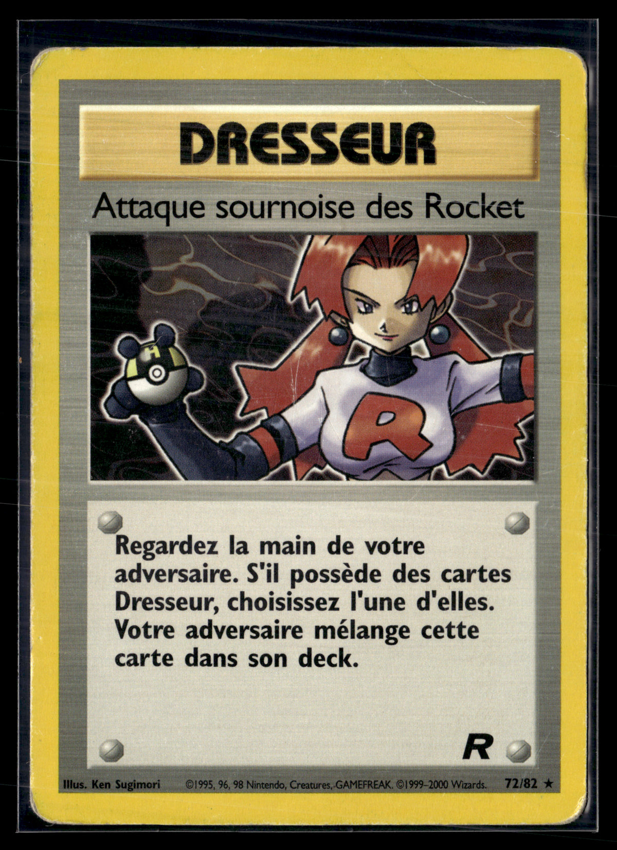 Attaque sournoise des Rocket 72/82 Team Rocket - played