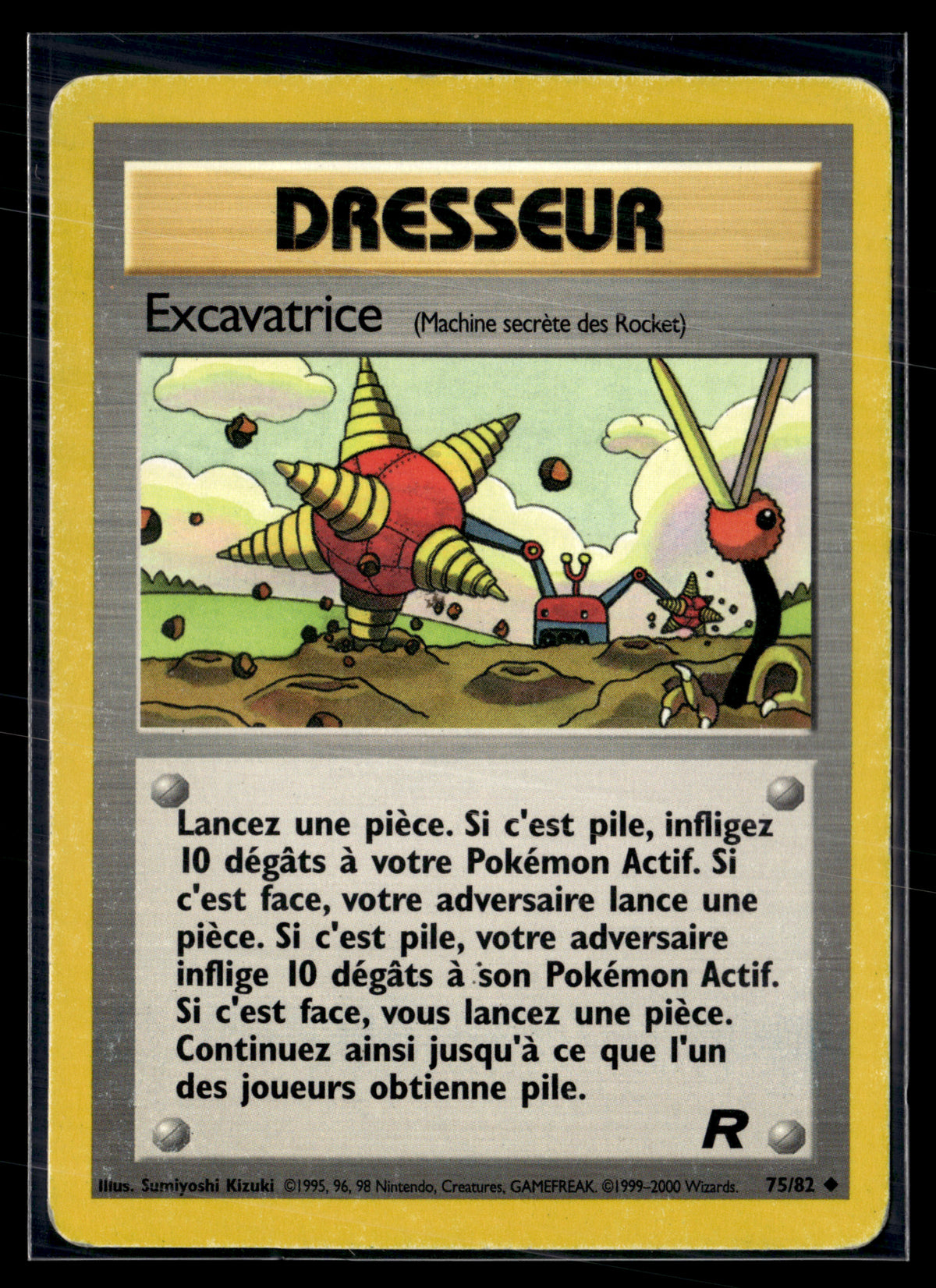 Excavatrice 75/82 Team Rocket - TBE