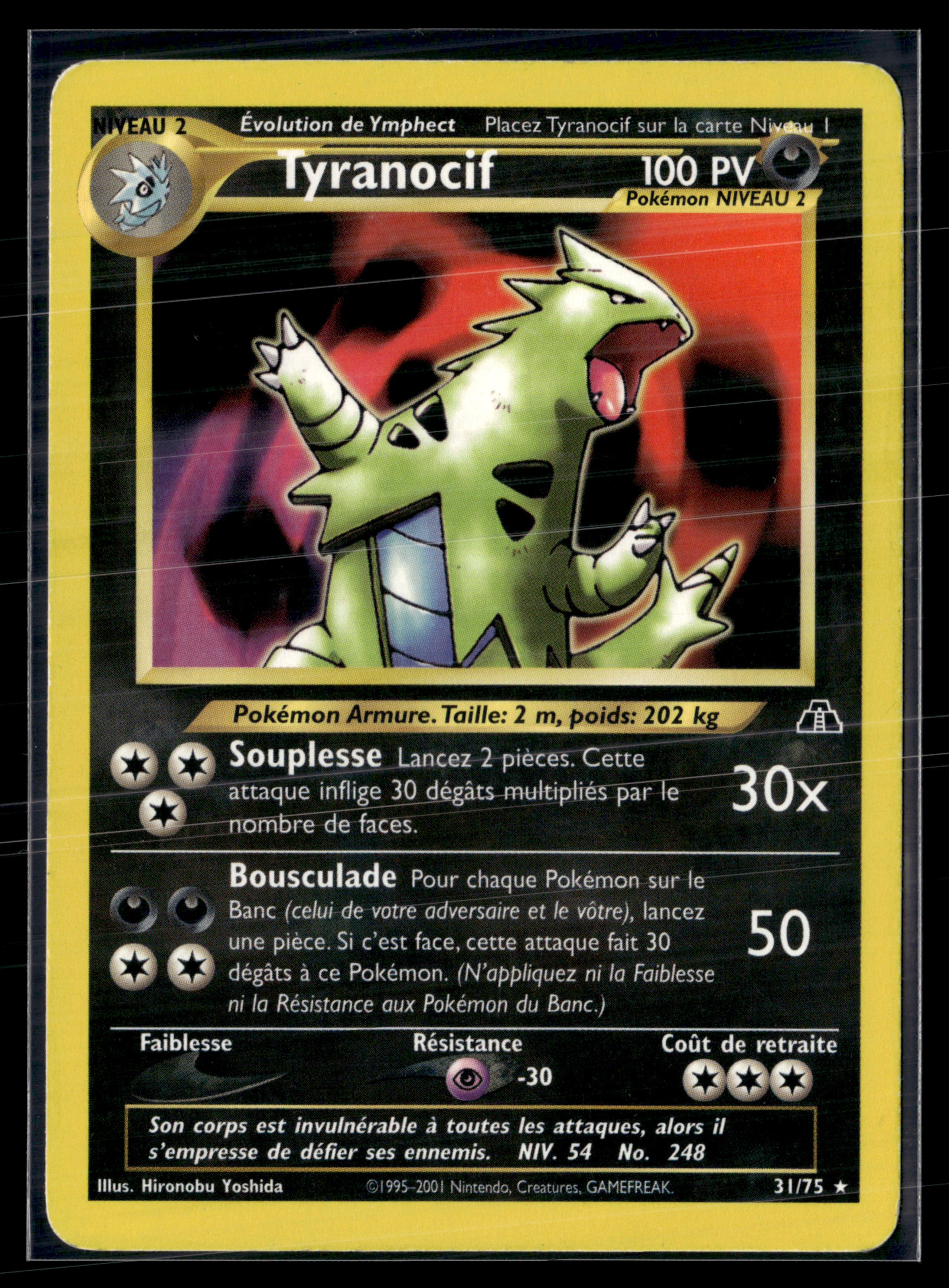 Tyranocif 31/75 - Neo Discovery - NM