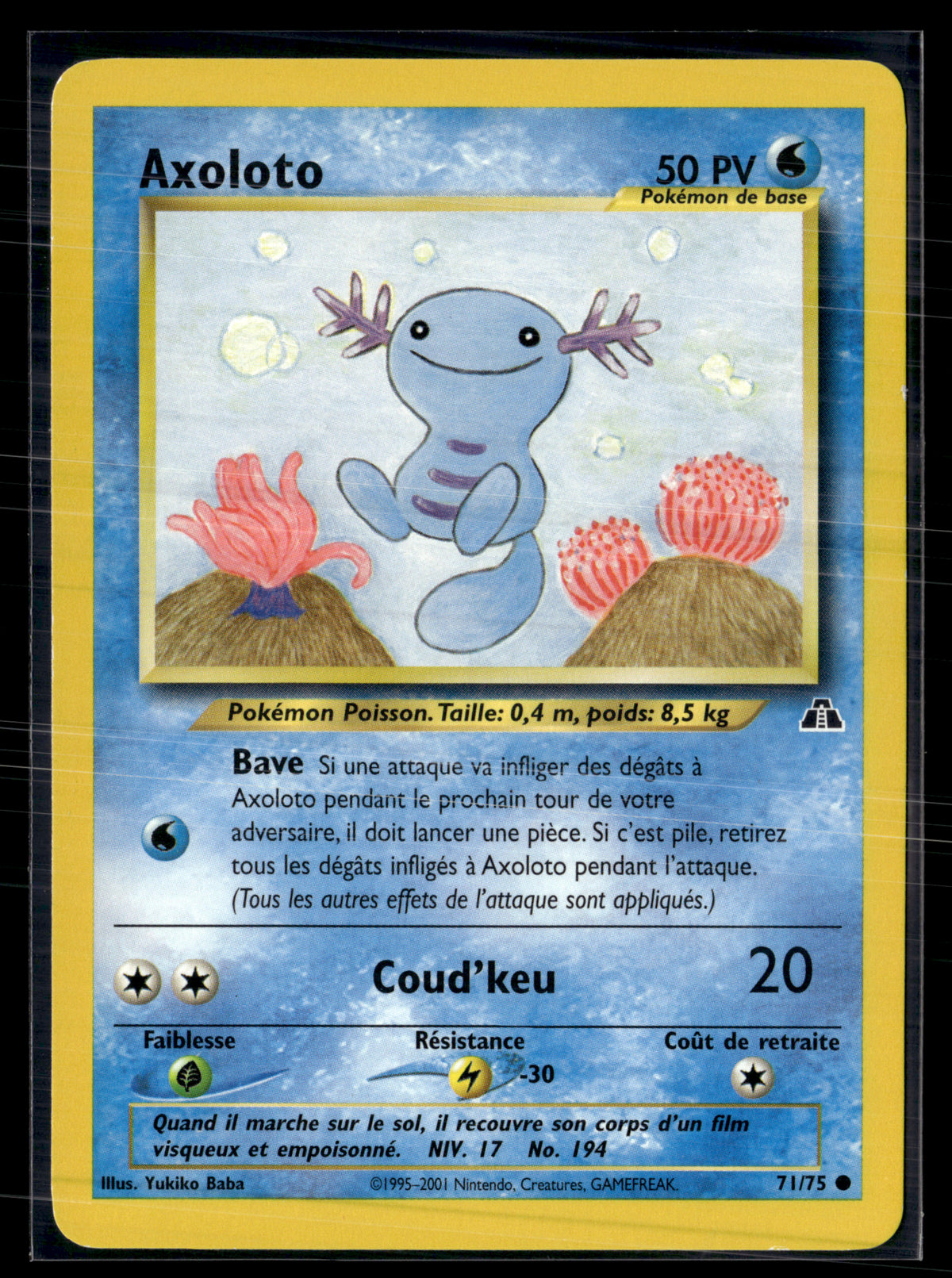 Axoloto 71/75 - Neo Discovery - NM