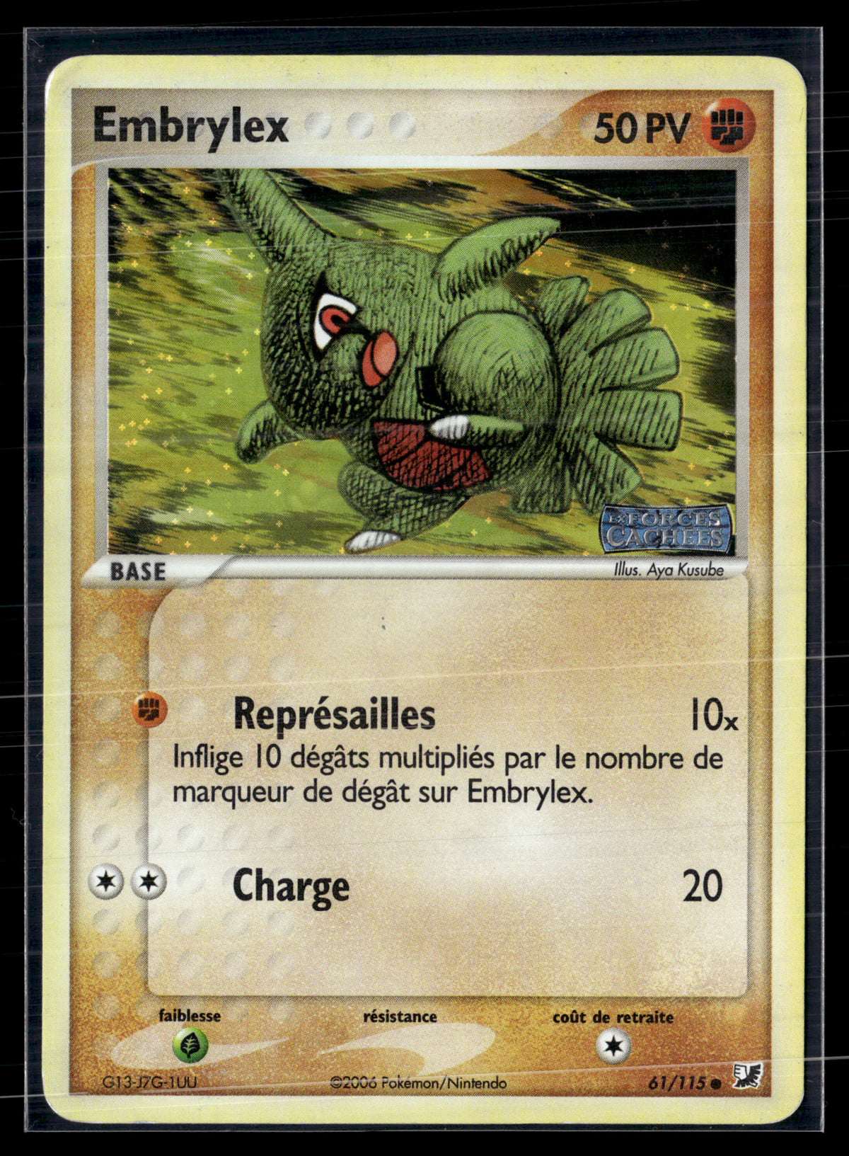 Embrylex 61/115 - Forces cachées - EXC
